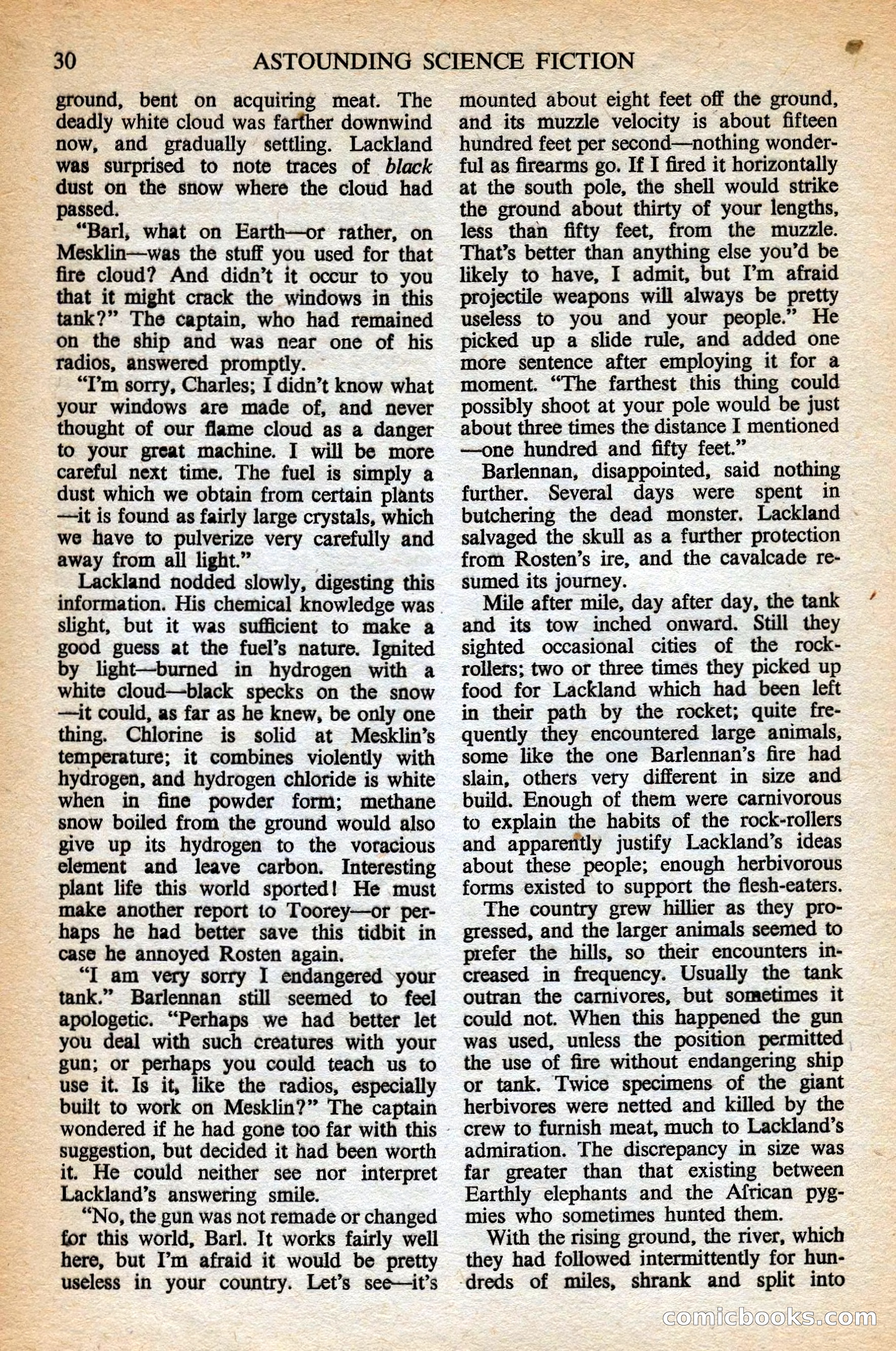 Astounding British Edition, Vol. 9, No. 10 — page 32 of 68