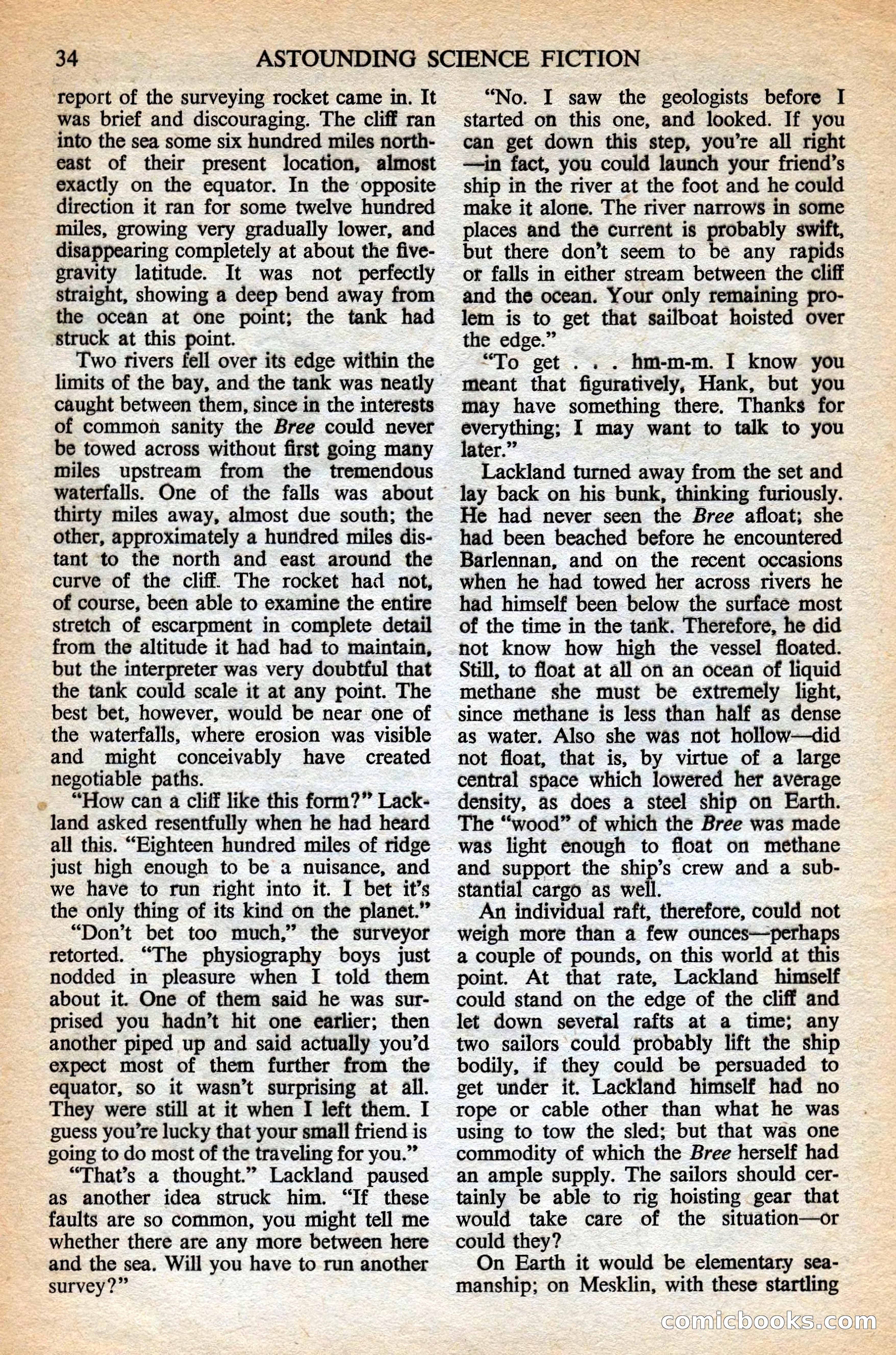 Astounding British Edition, Vol. 9, No. 10 — page 36 of 68