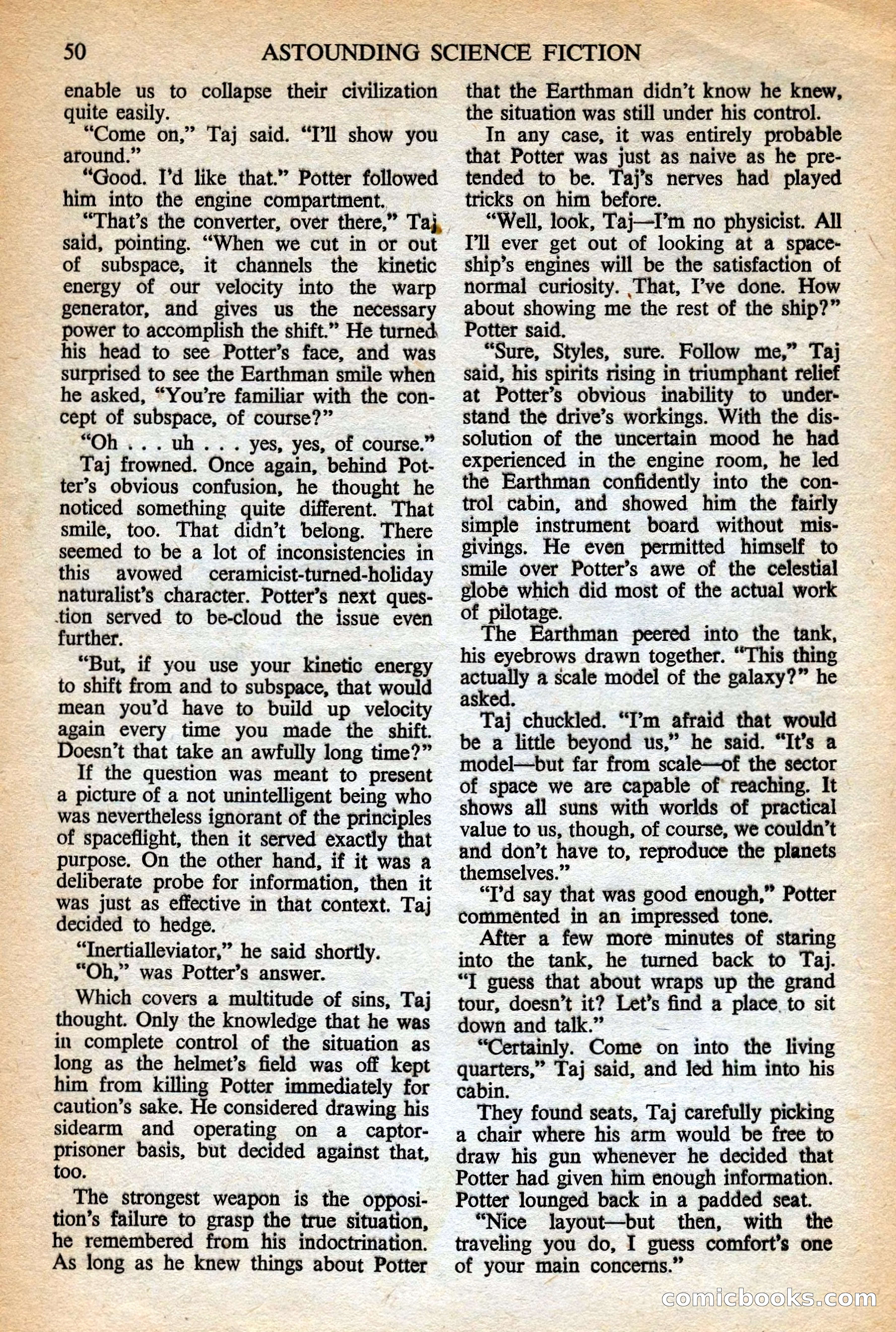 Astounding British Edition, Vol. 9, No. 10 — page 52 of 68