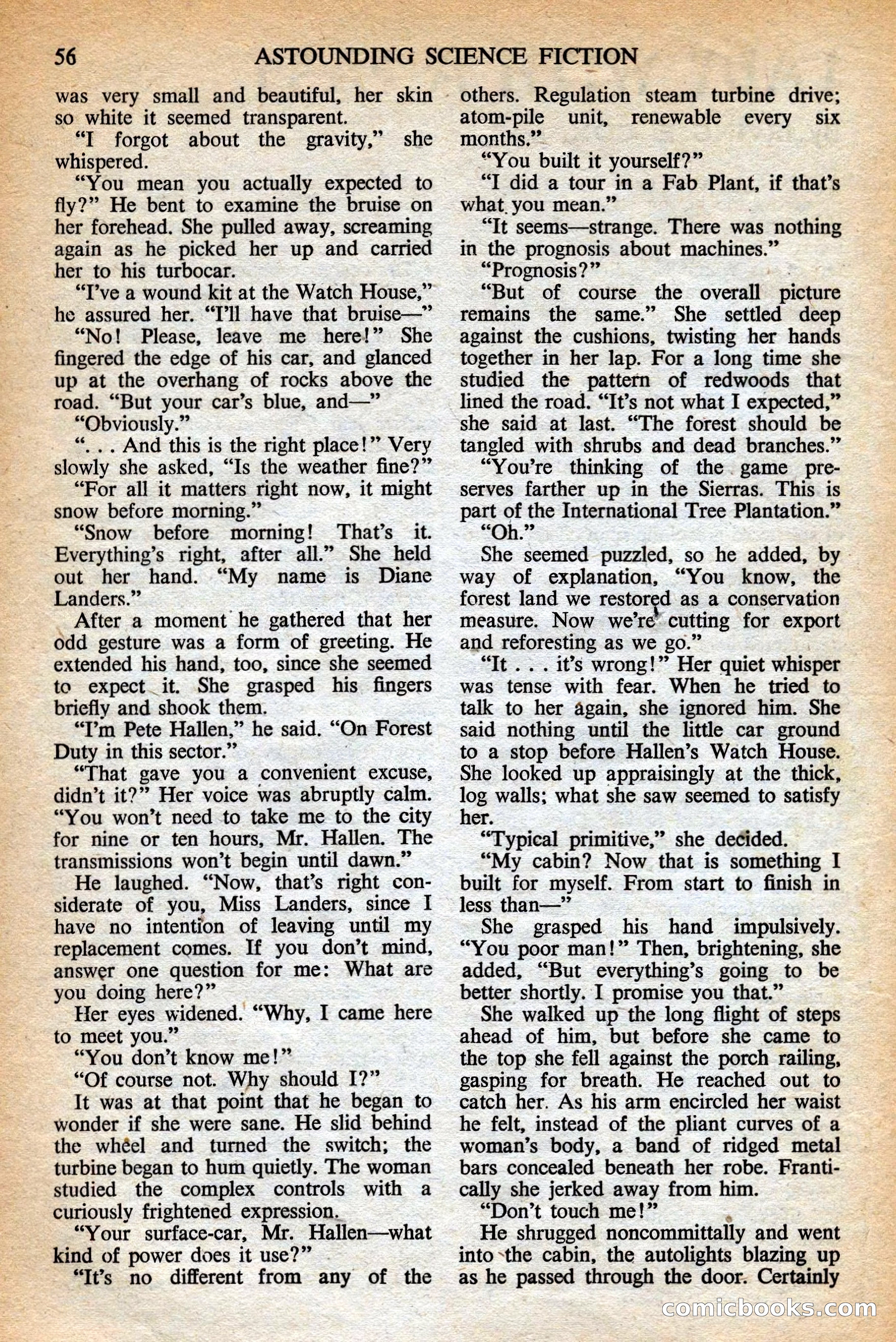 Astounding British Edition, Vol. 9, No. 10 — page 58 of 68