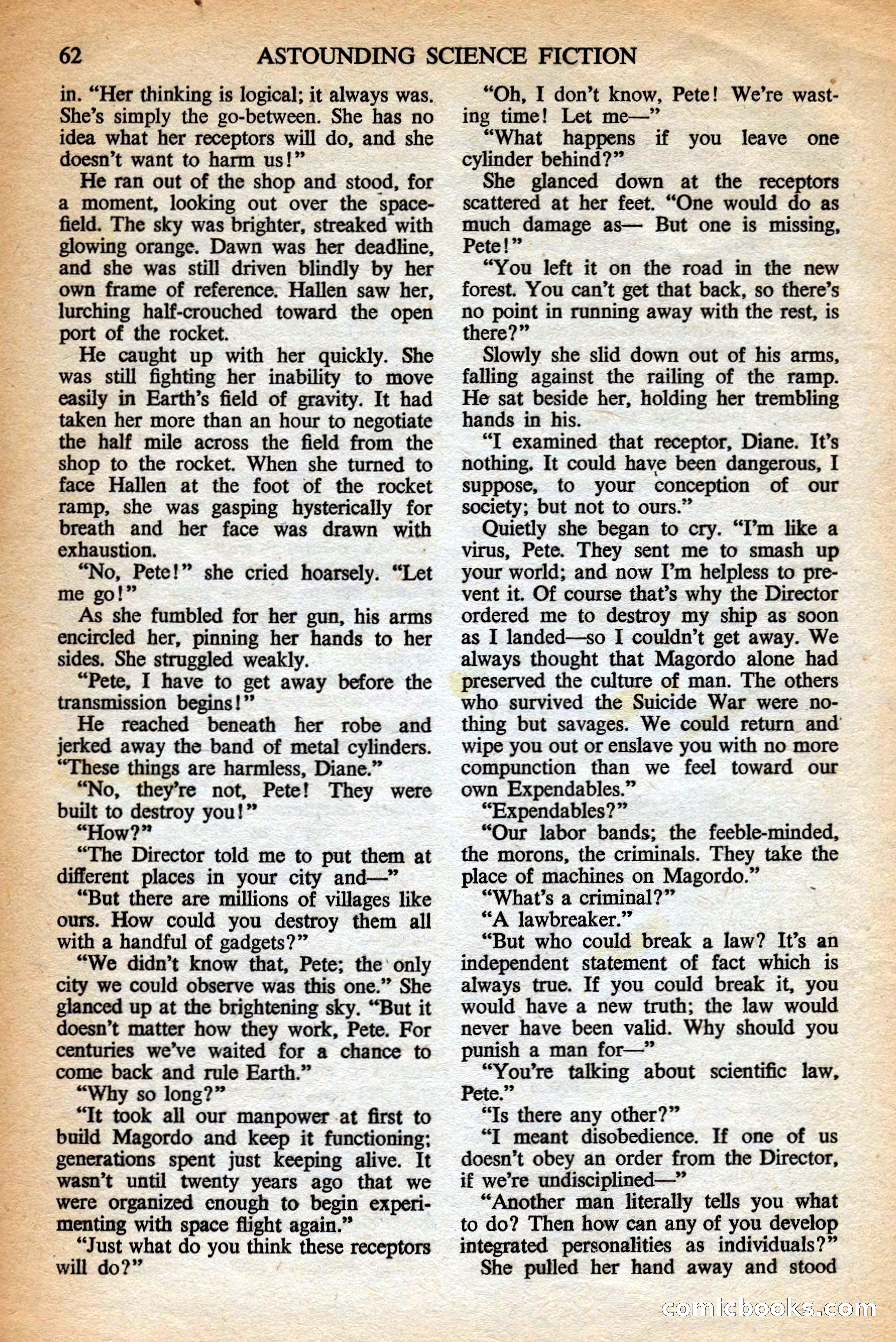 Astounding British Edition, Vol. 9, No. 10 — page 64 of 68