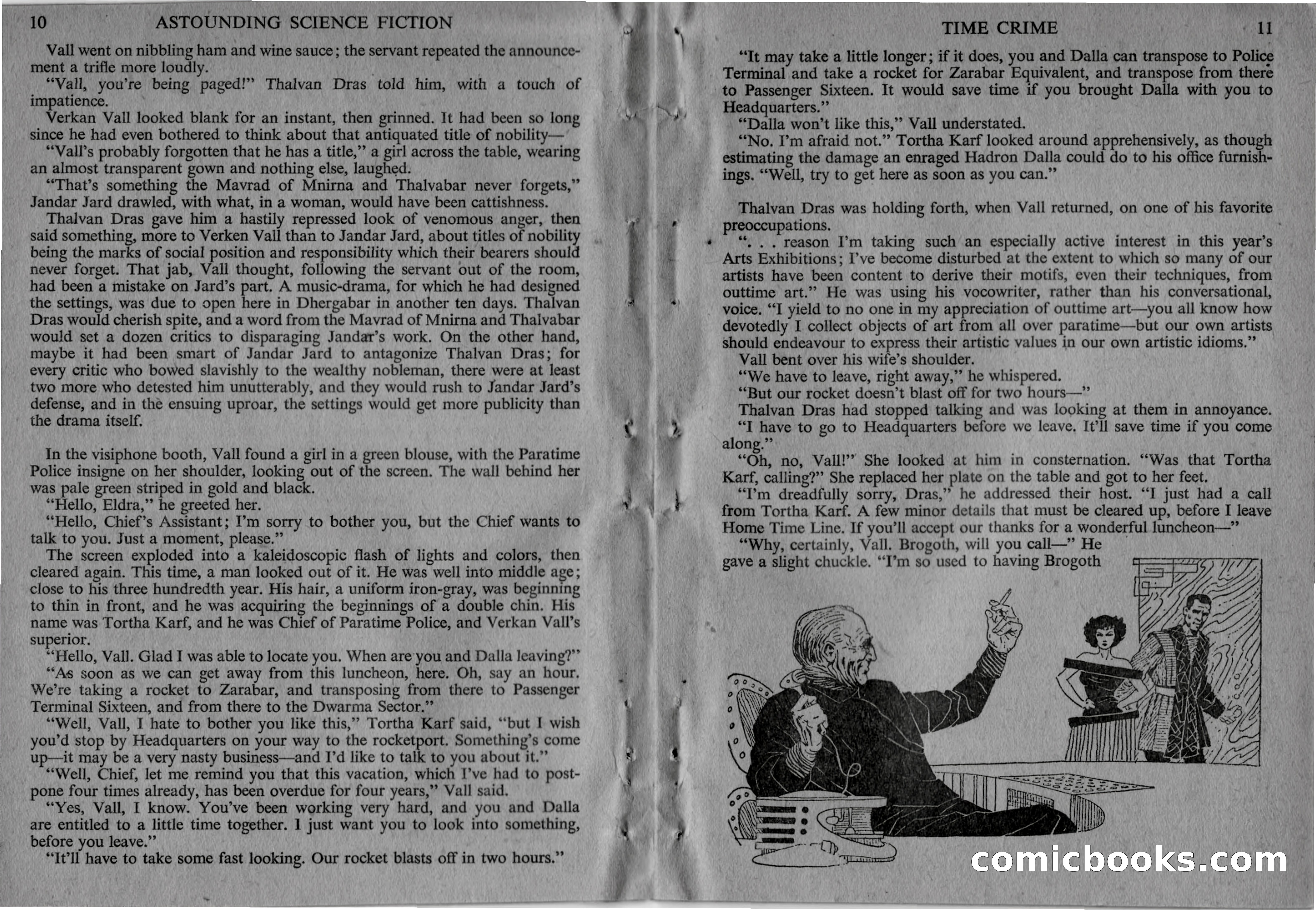 Astounding Science Fiction (British Edition) — page 7 of 69