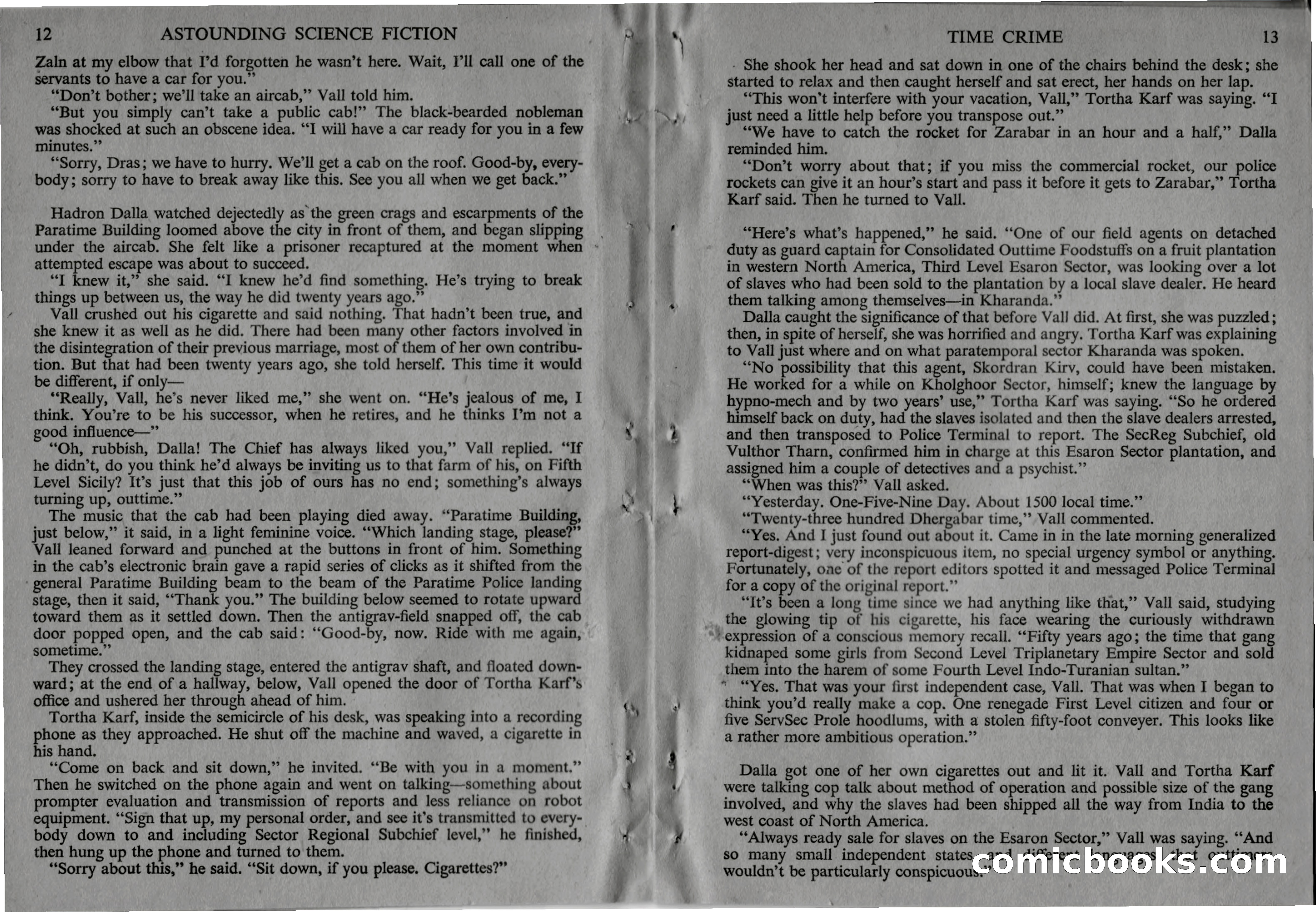 Astounding Science Fiction (British Edition) — page 8 of 69