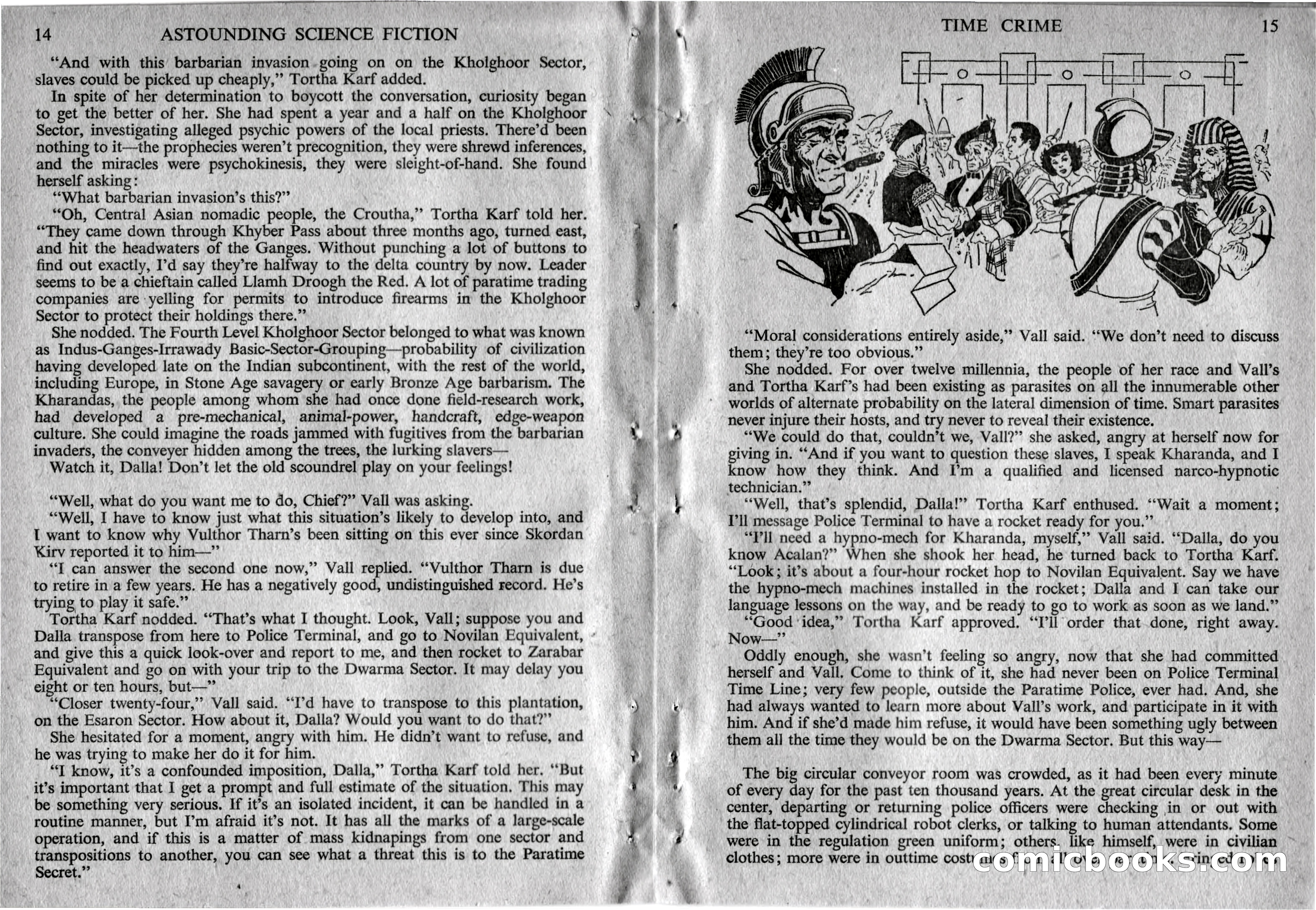 Astounding Science Fiction (British Edition) — page 9 of 69