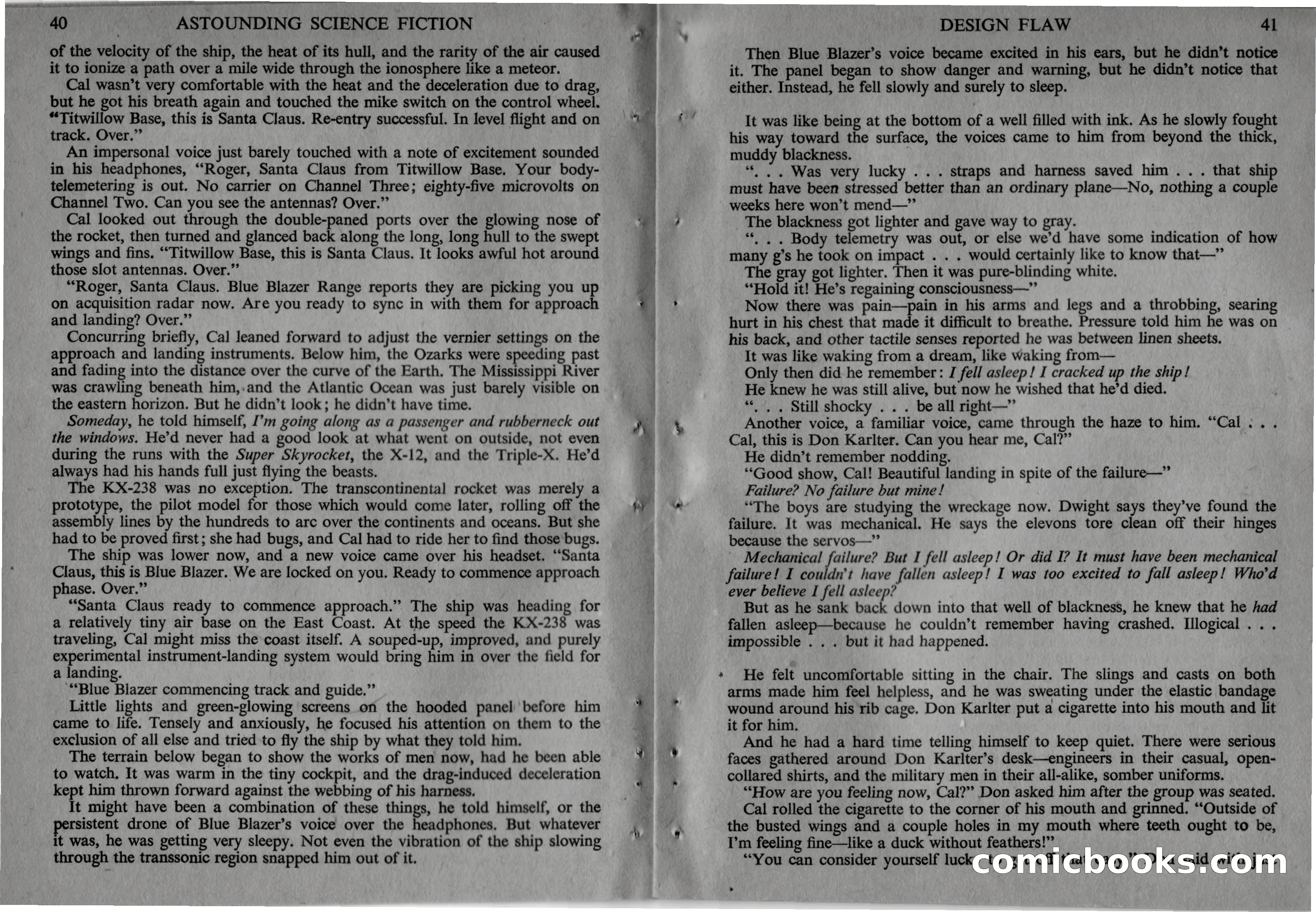 Astounding Science Fiction (British Edition) — page 23 of 69