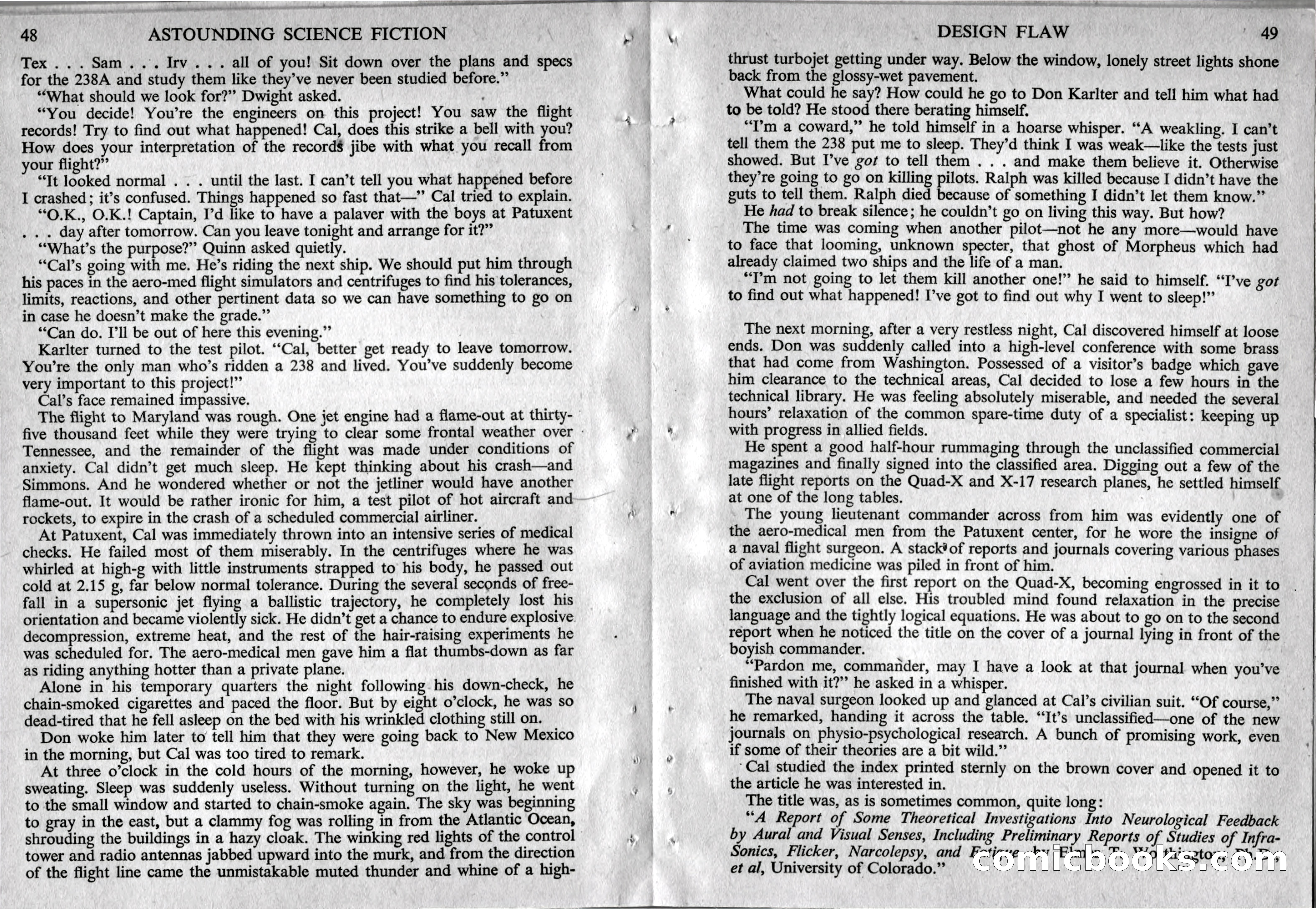 Astounding Science Fiction (British Edition) — page 27 of 69