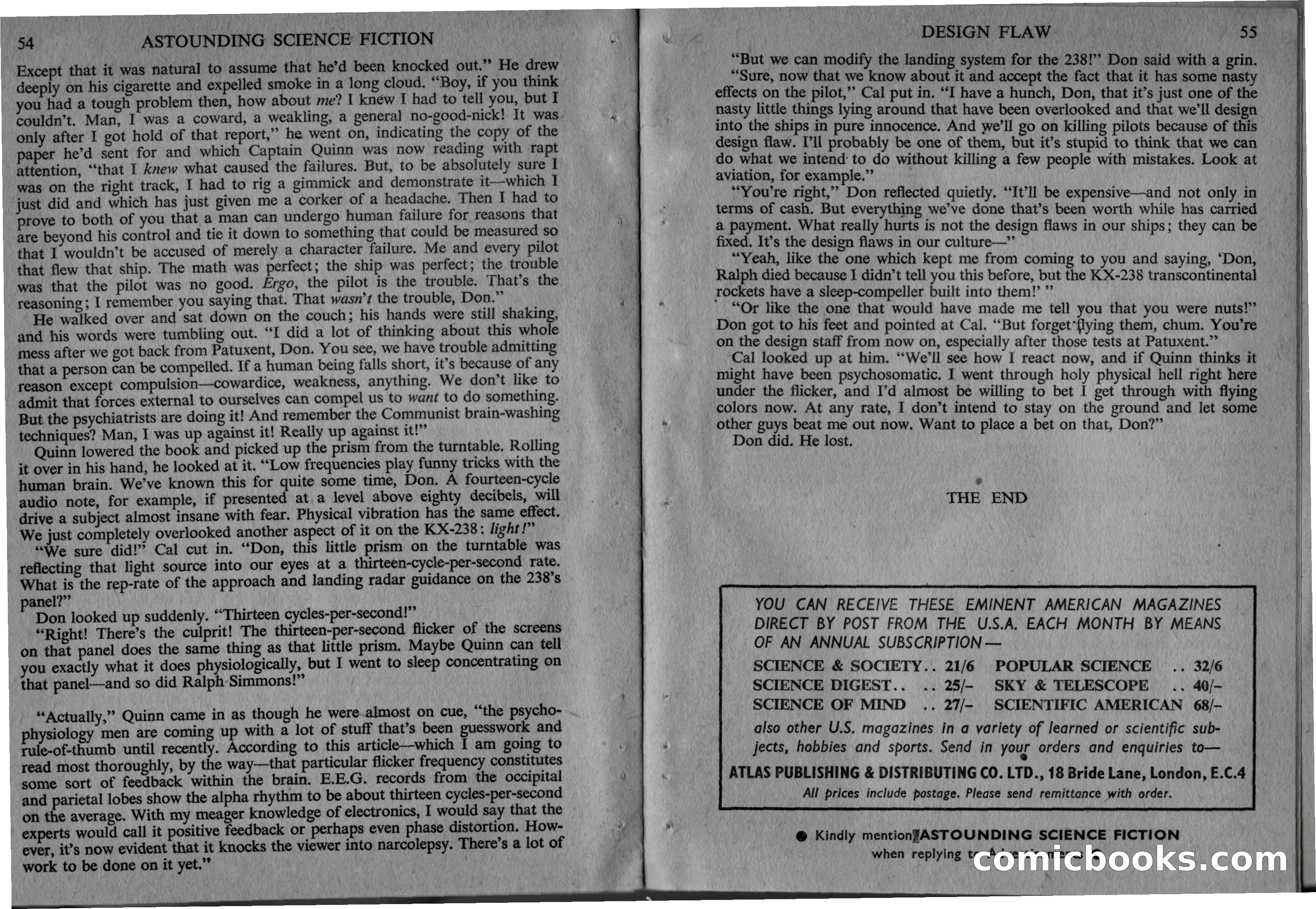 Astounding Science Fiction (British Edition) — page 30 of 69
