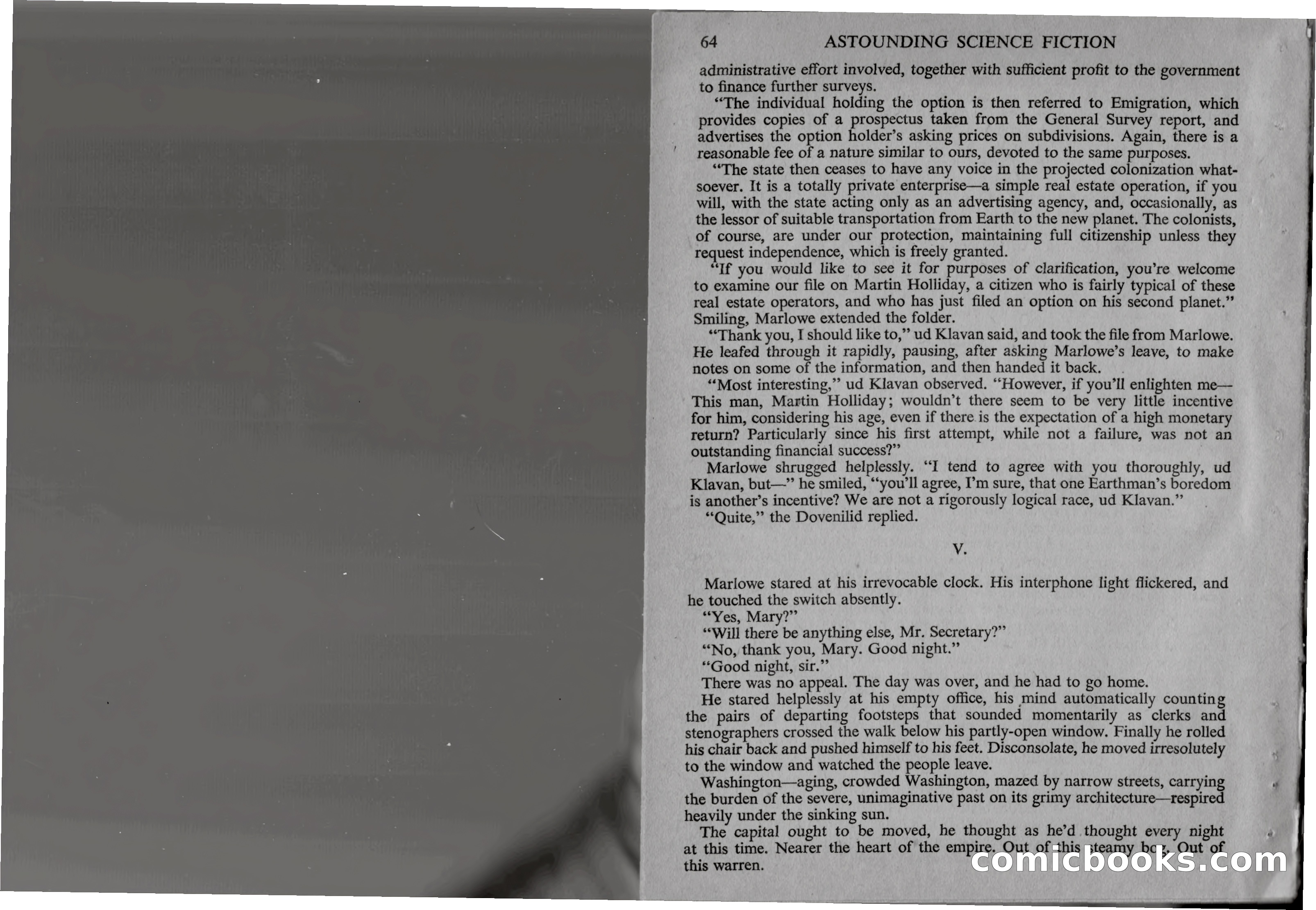 Astounding Science Fiction (British Edition) — page 35 of 69