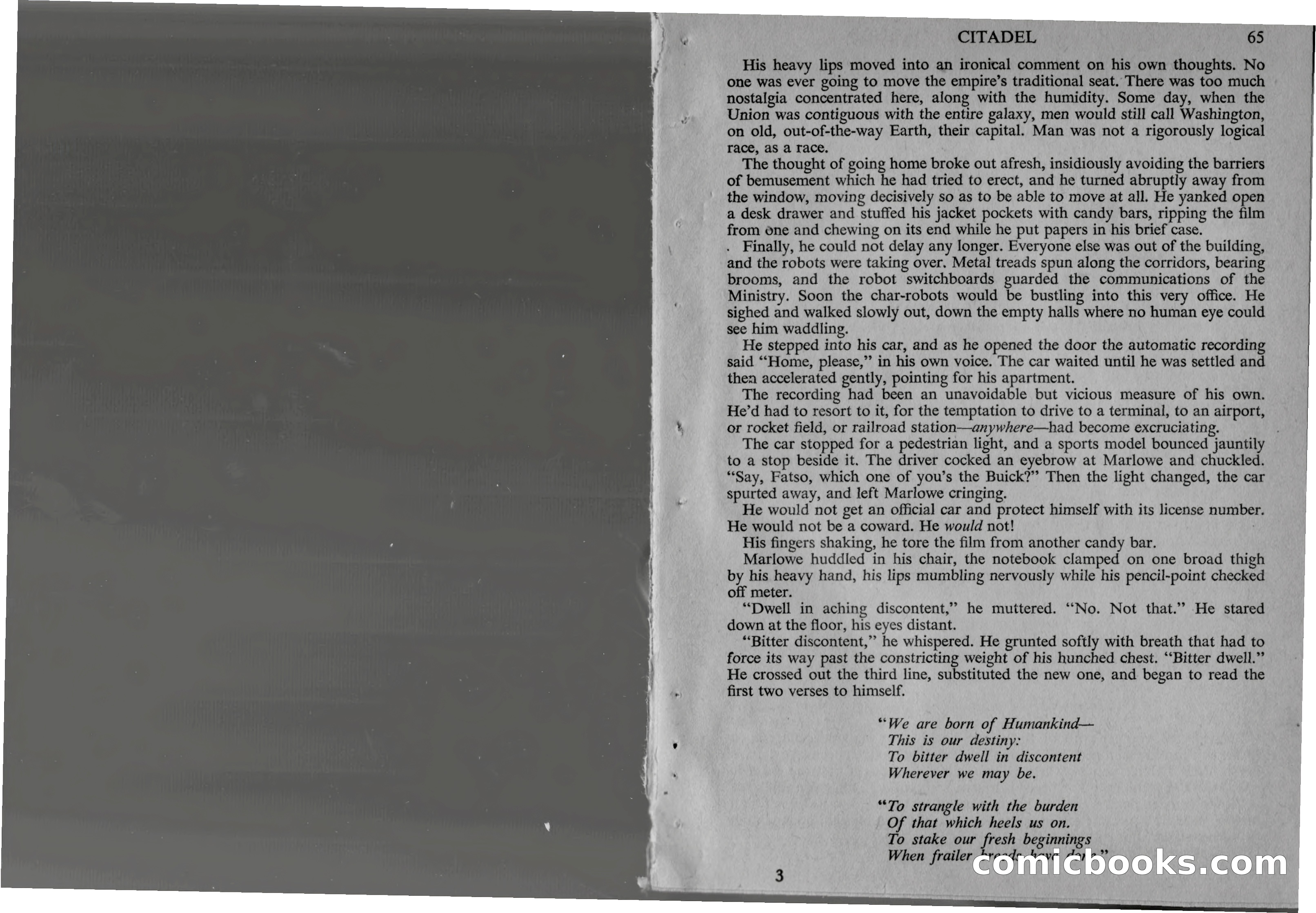 Astounding Science Fiction (British Edition) — page 36 of 69