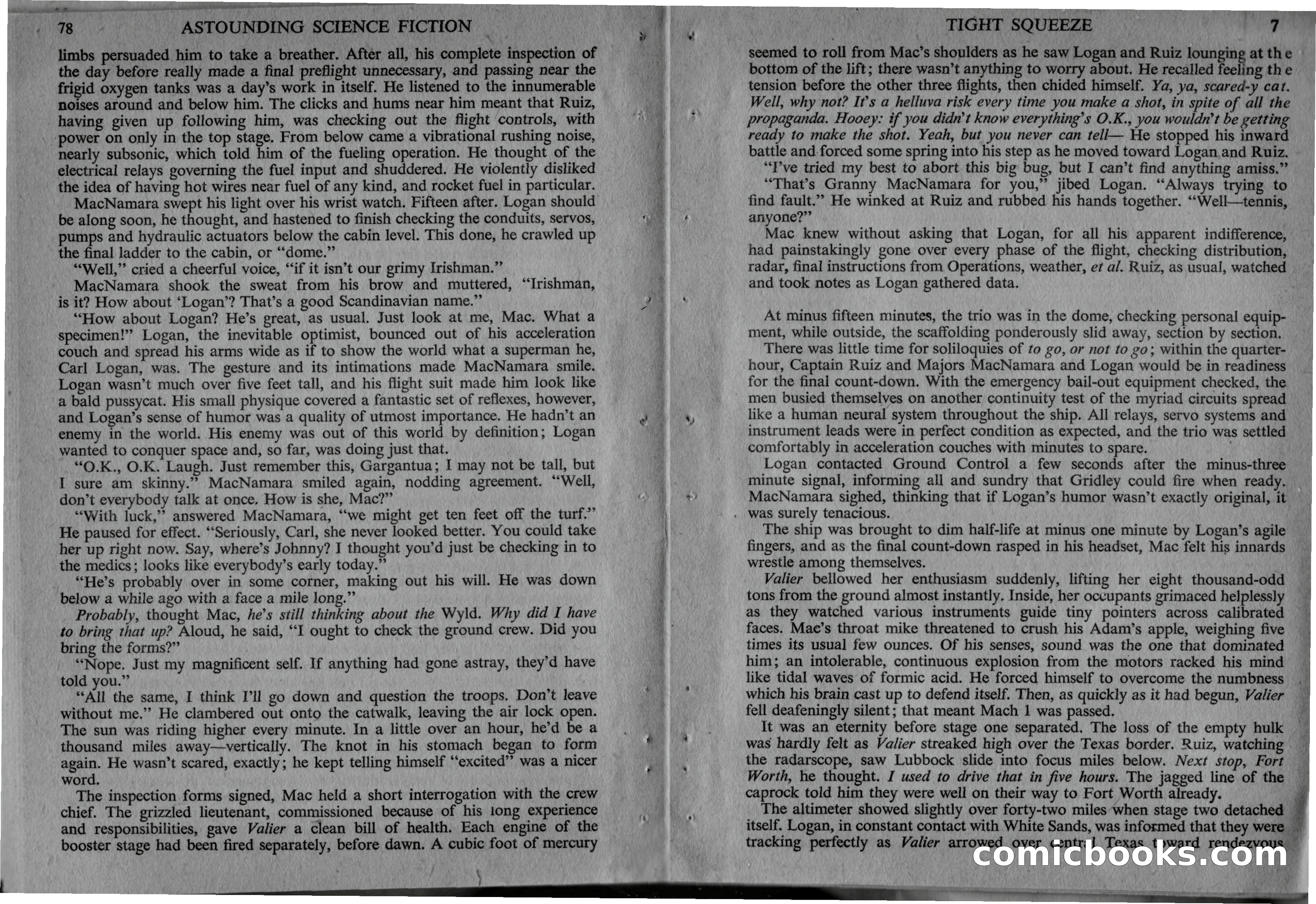 Astounding Science Fiction (British Edition) — page 43 of 69