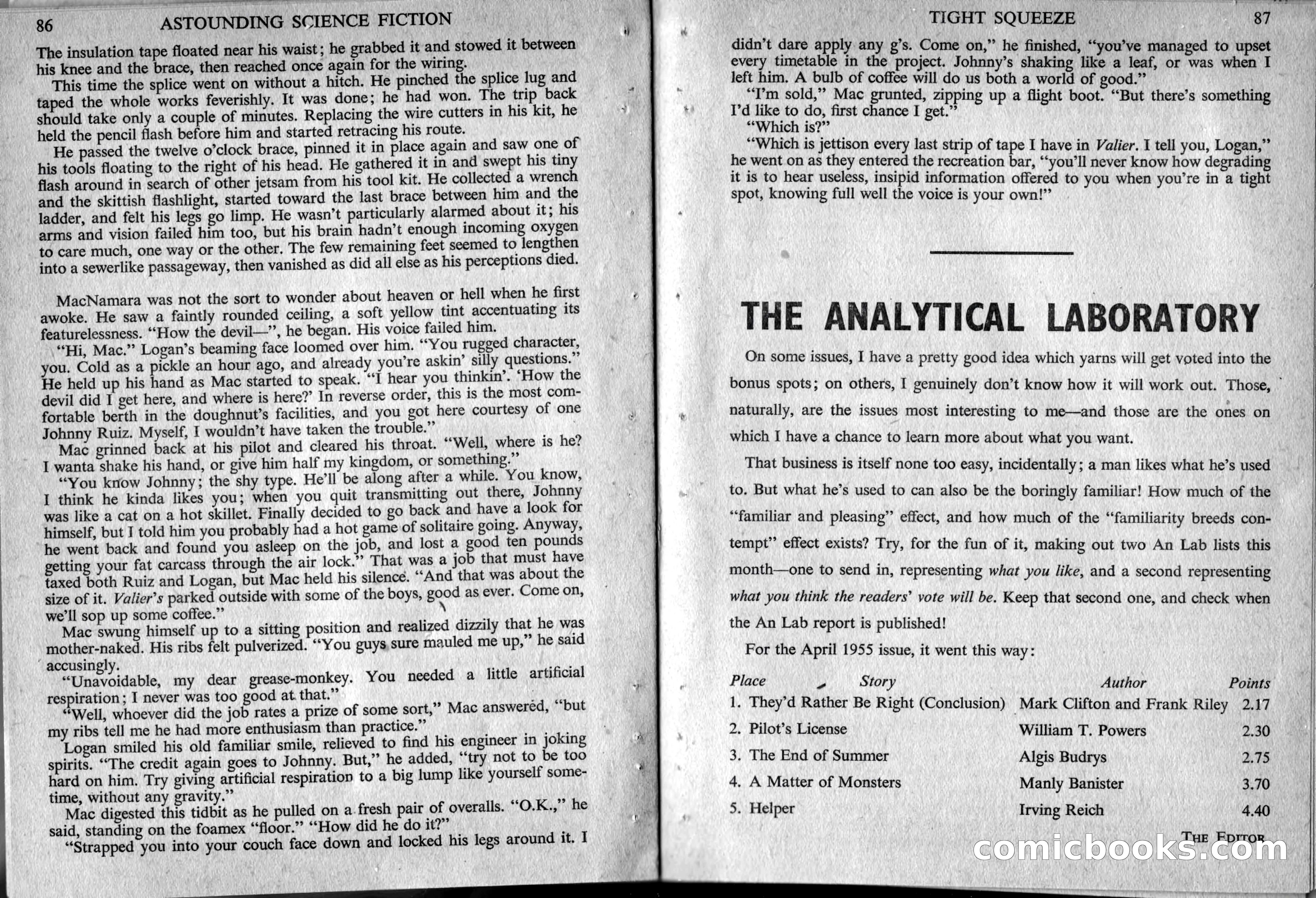 Astounding Science Fiction (British Edition) — page 47 of 69