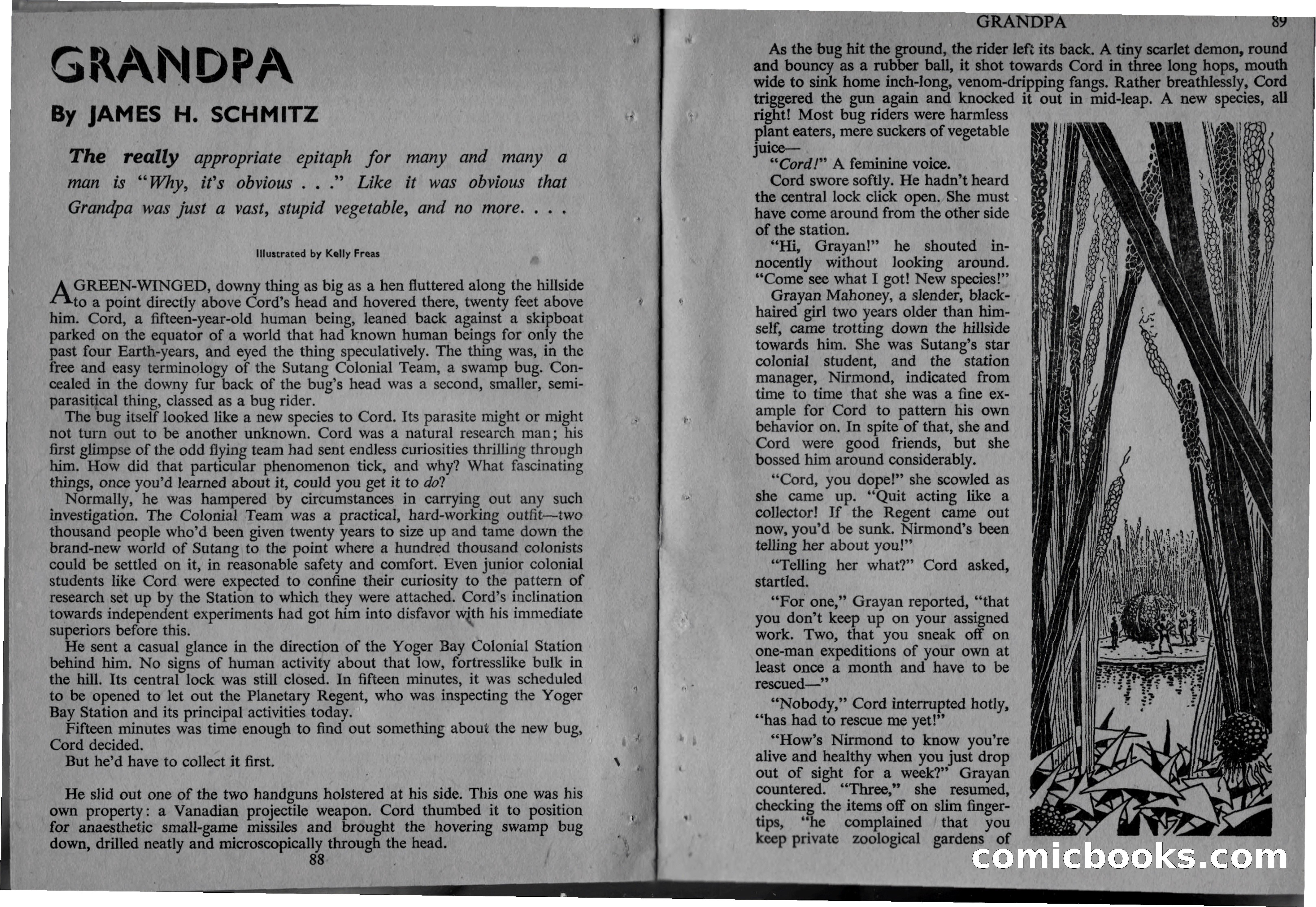 Astounding Science Fiction (British Edition) — page 48 of 69