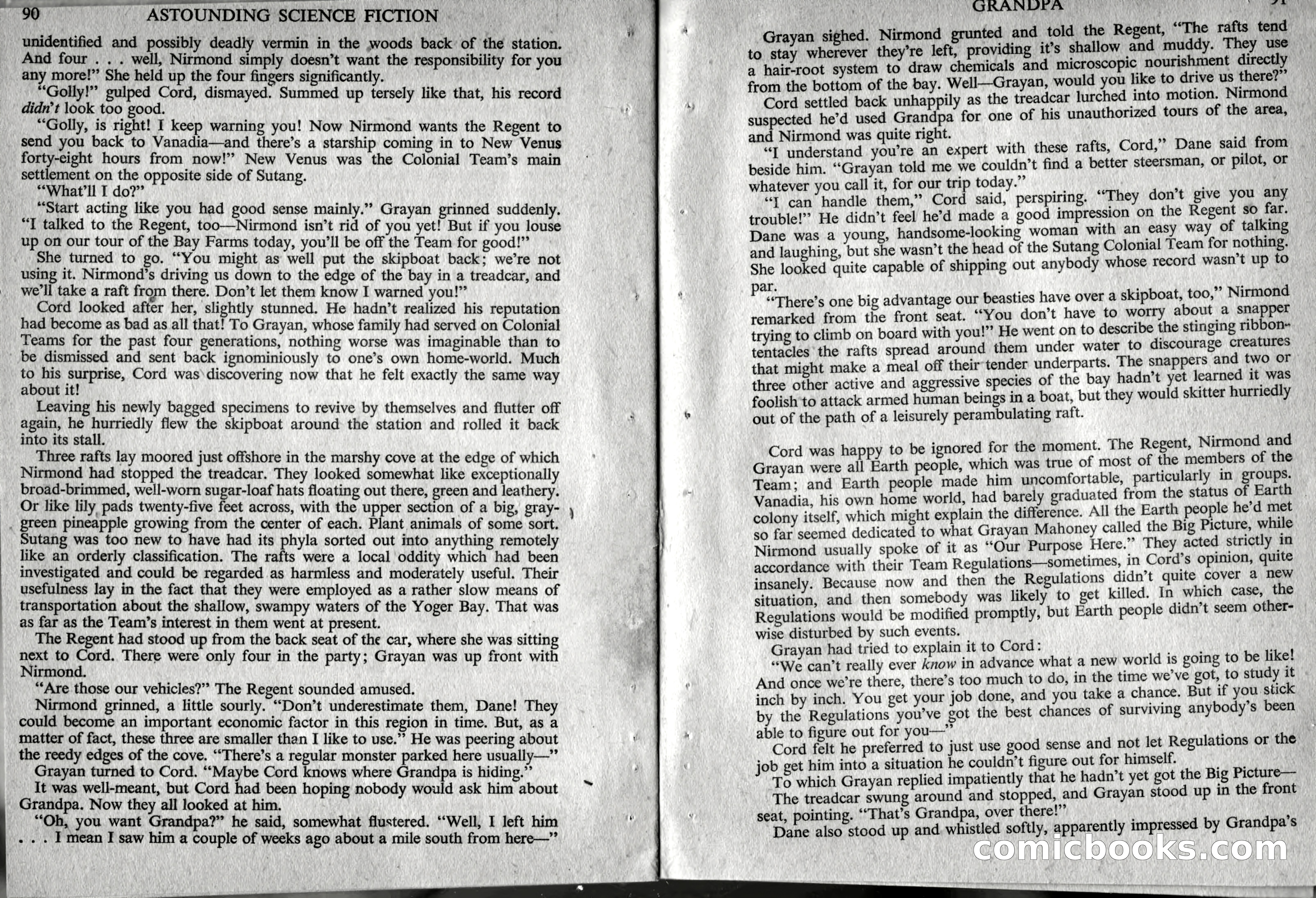 Astounding Science Fiction (British Edition) — page 49 of 69