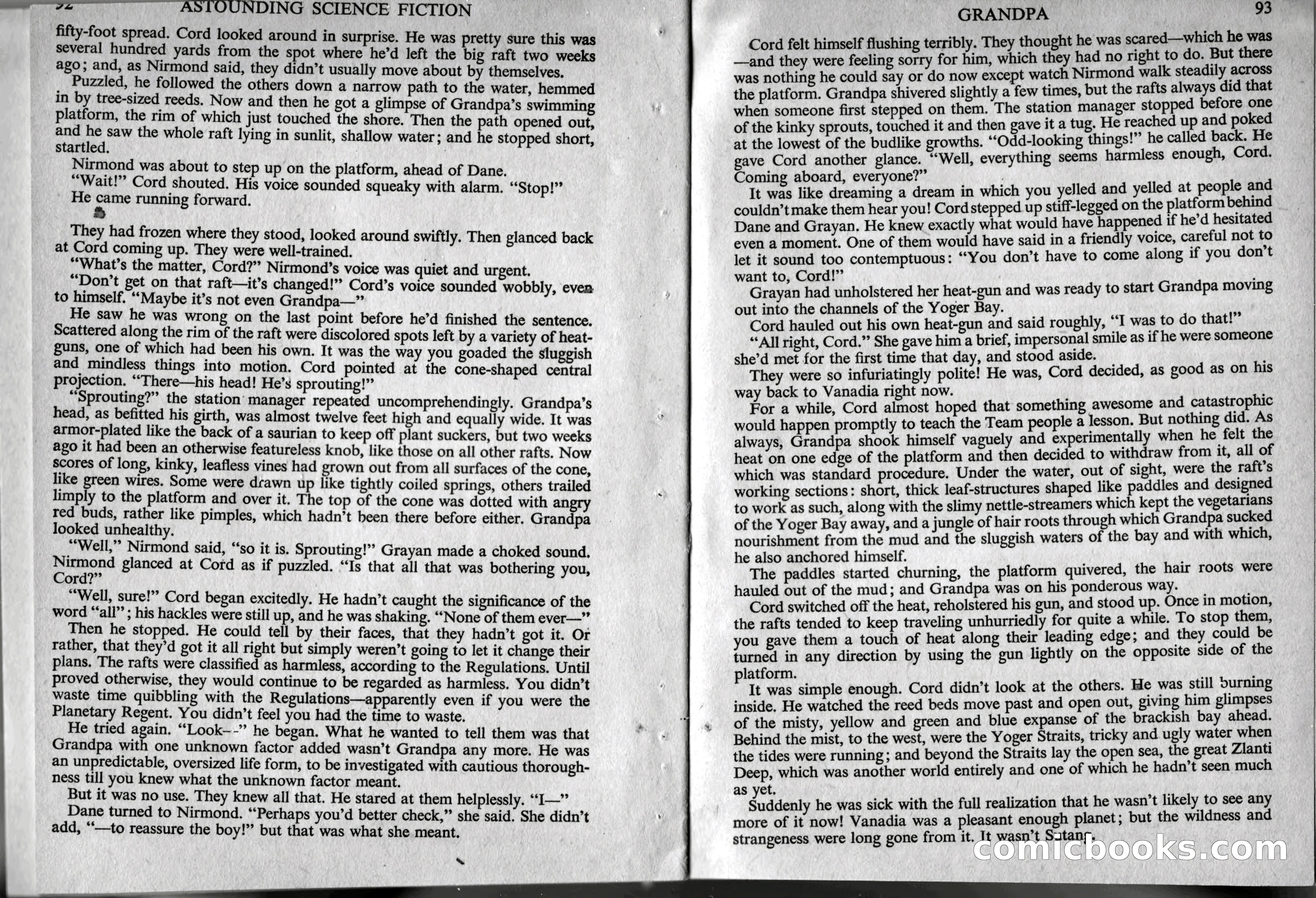 Astounding Science Fiction (British Edition) — page 50 of 69