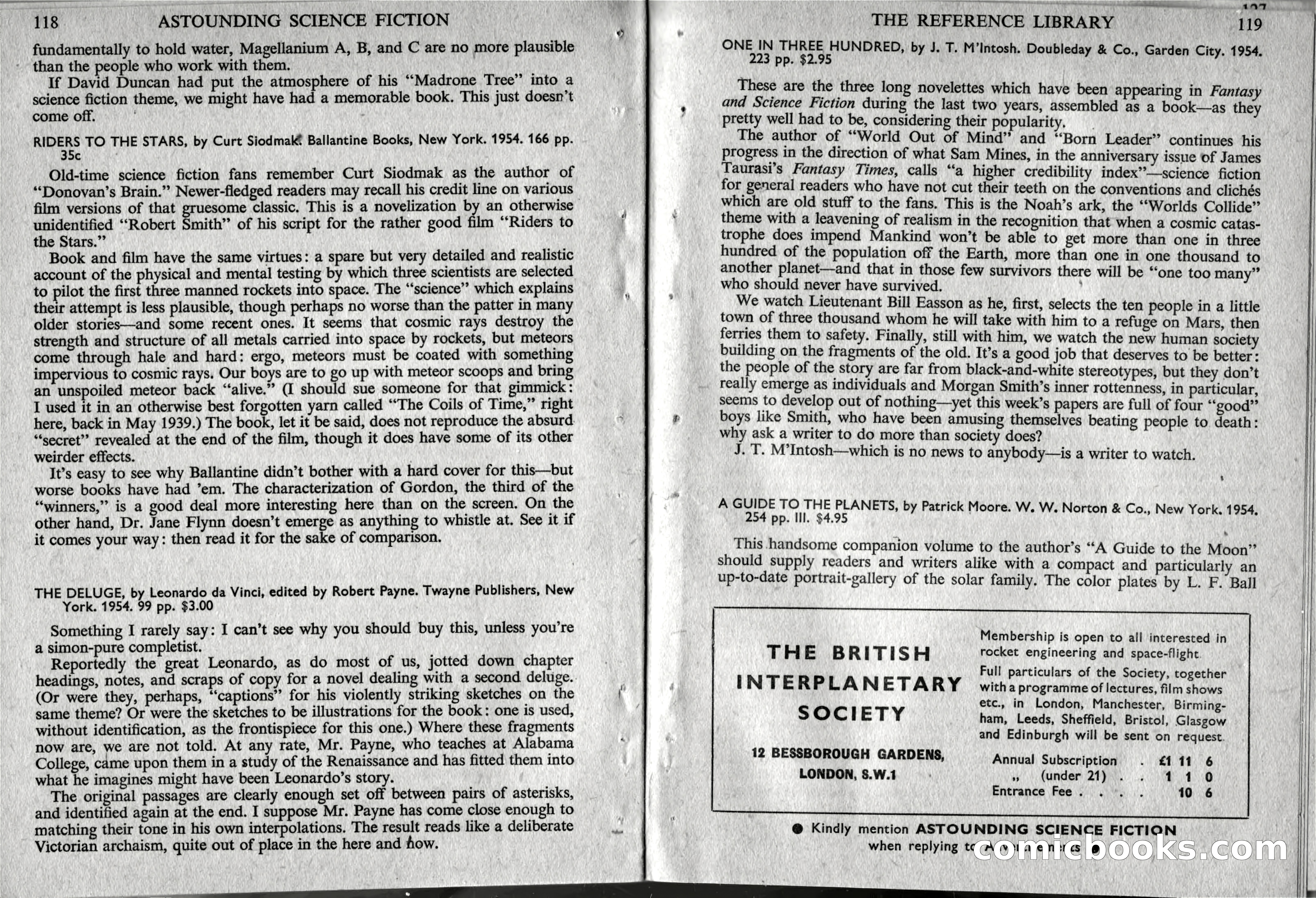 Astounding Science Fiction (British Edition) — page 64 of 69