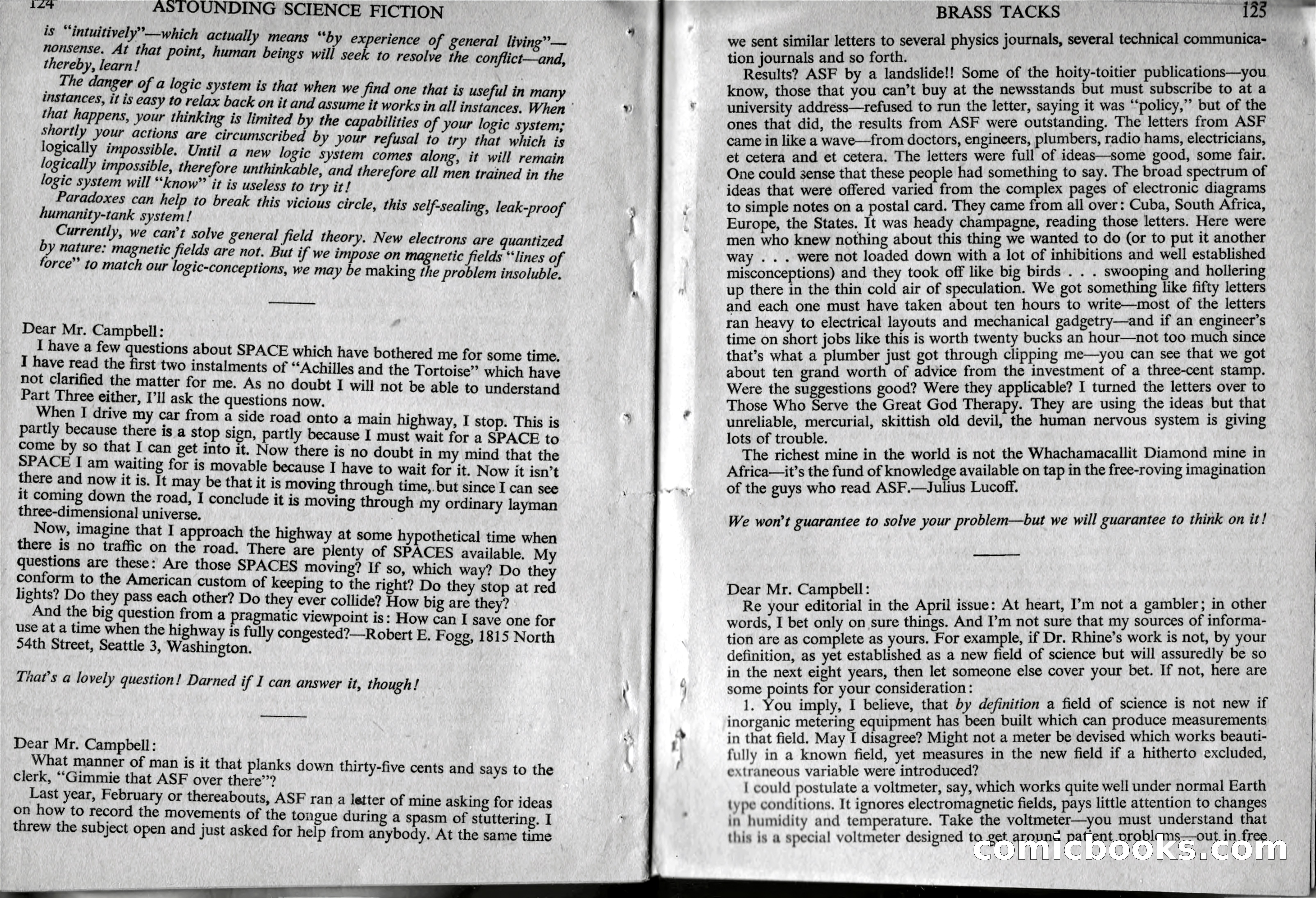 Astounding Science Fiction (British Edition) — page 67 of 69