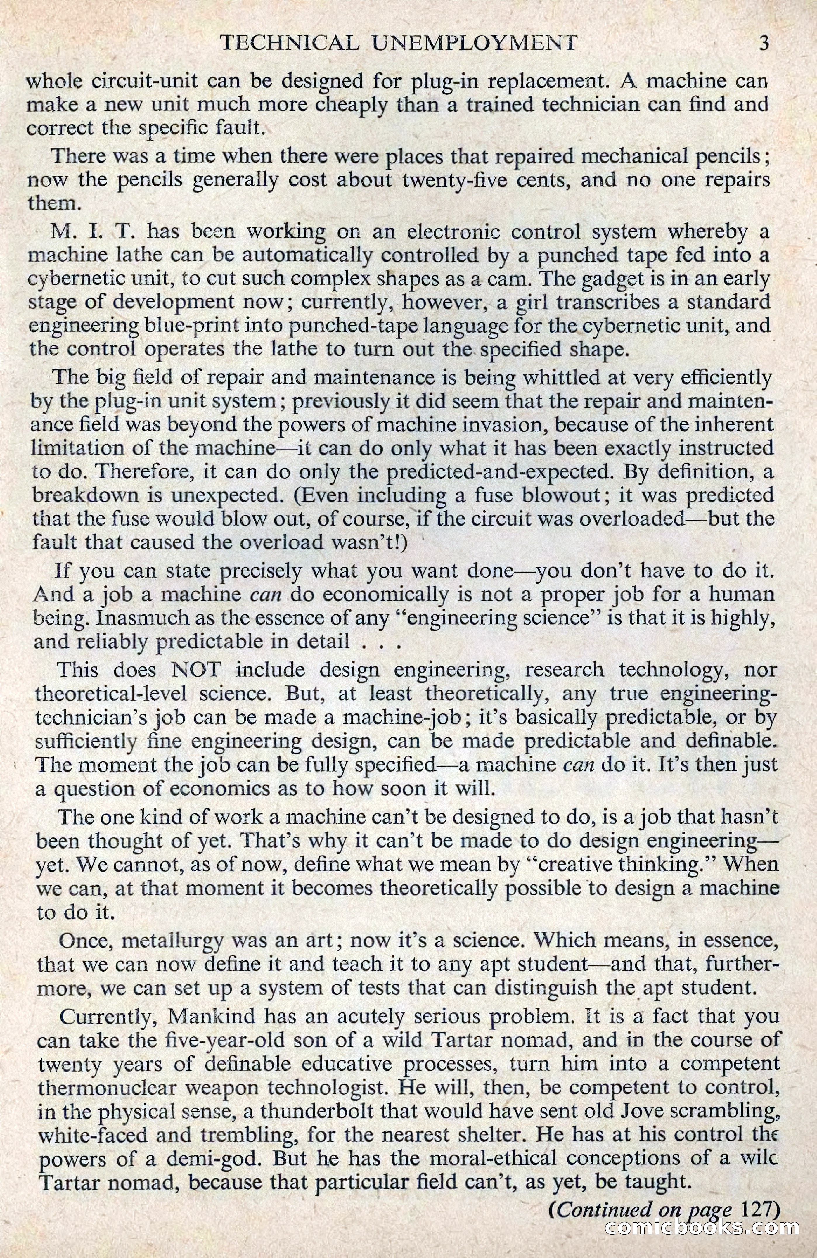 Astounding Science Fiction, August 1955 (British Edition) — page 5 of 133
