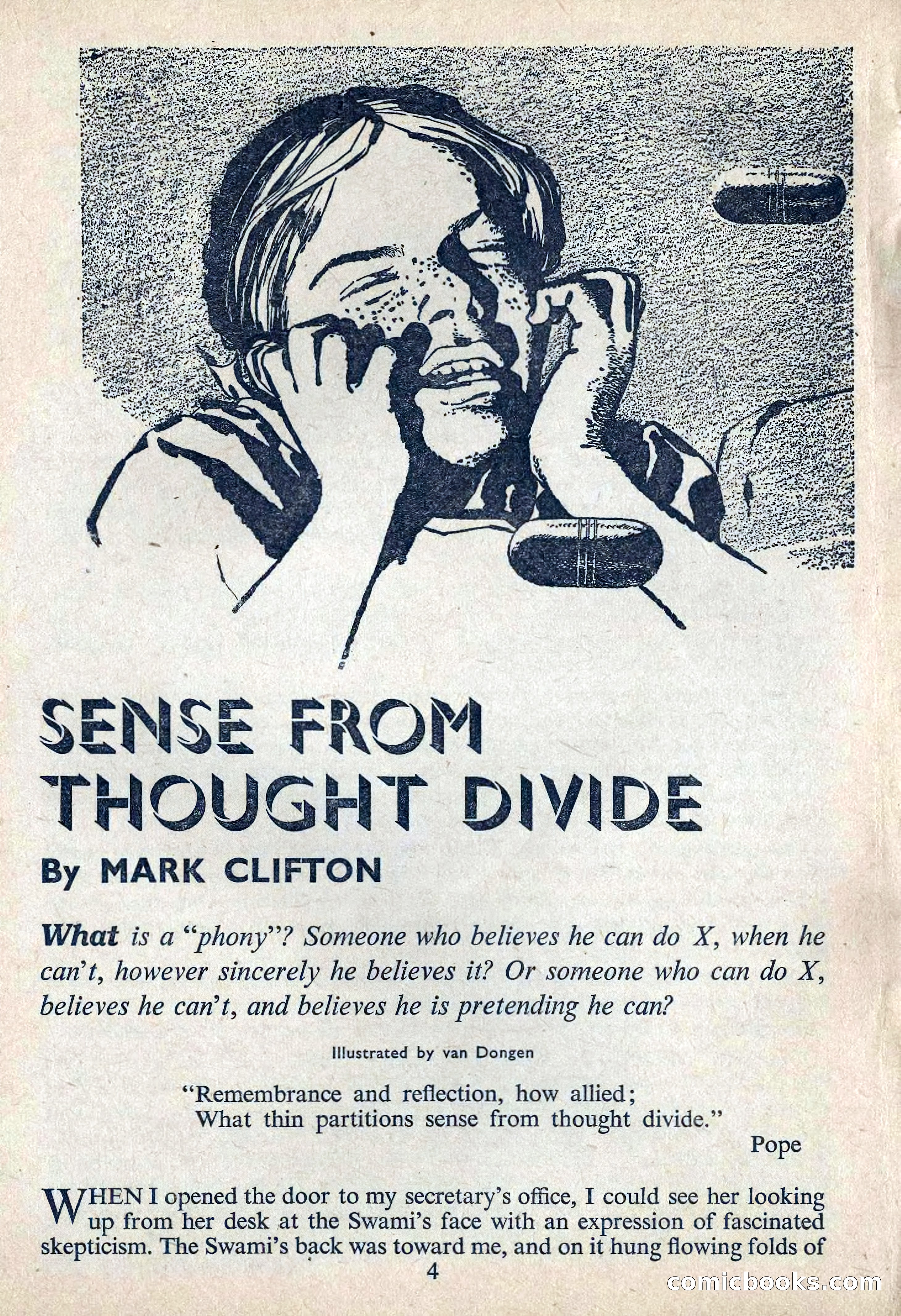 Astounding Science Fiction, August 1955 (British Edition) — page 6 of 133
