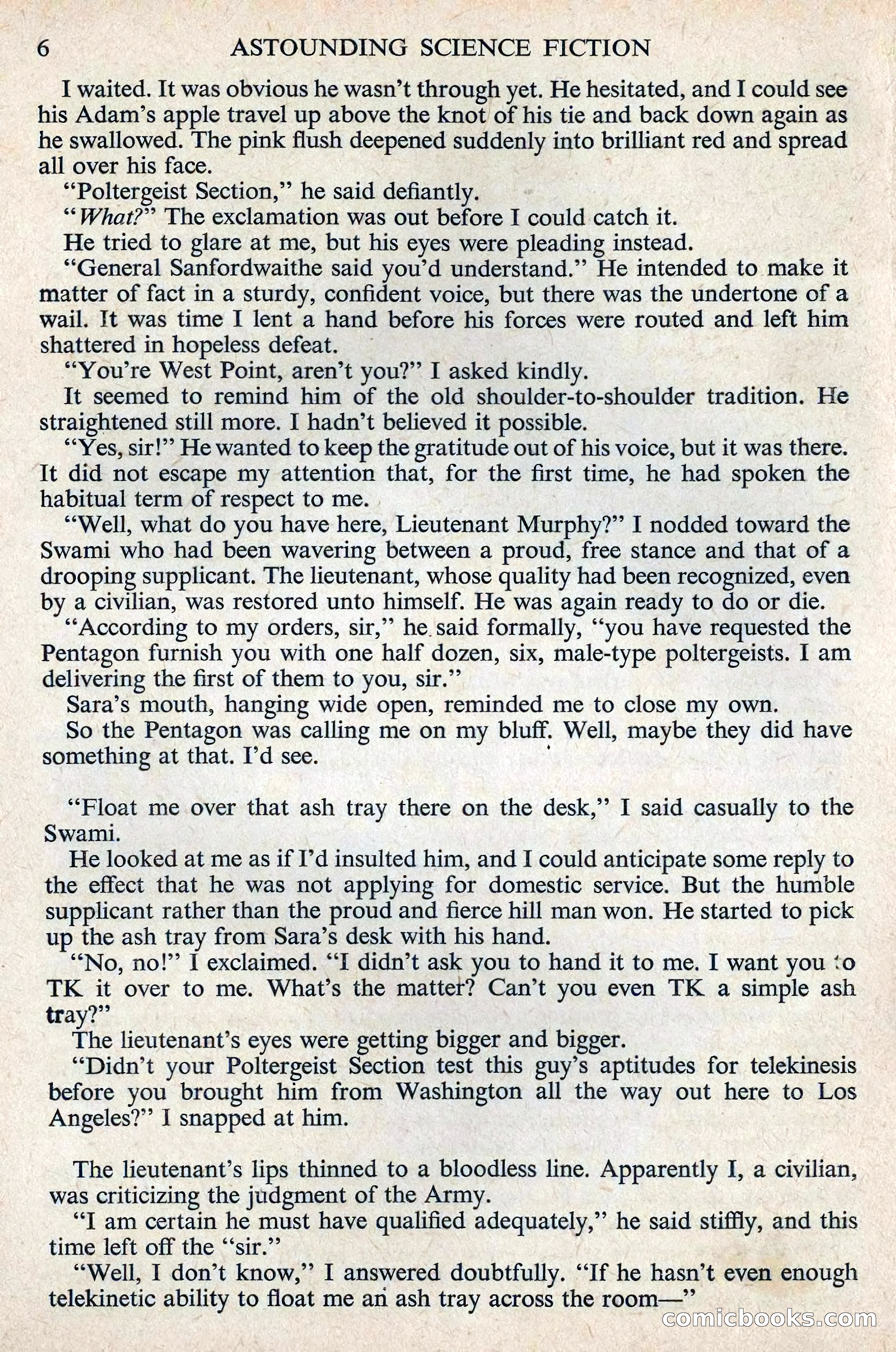 Astounding Science Fiction, August 1955 (British Edition) — page 8 of 133