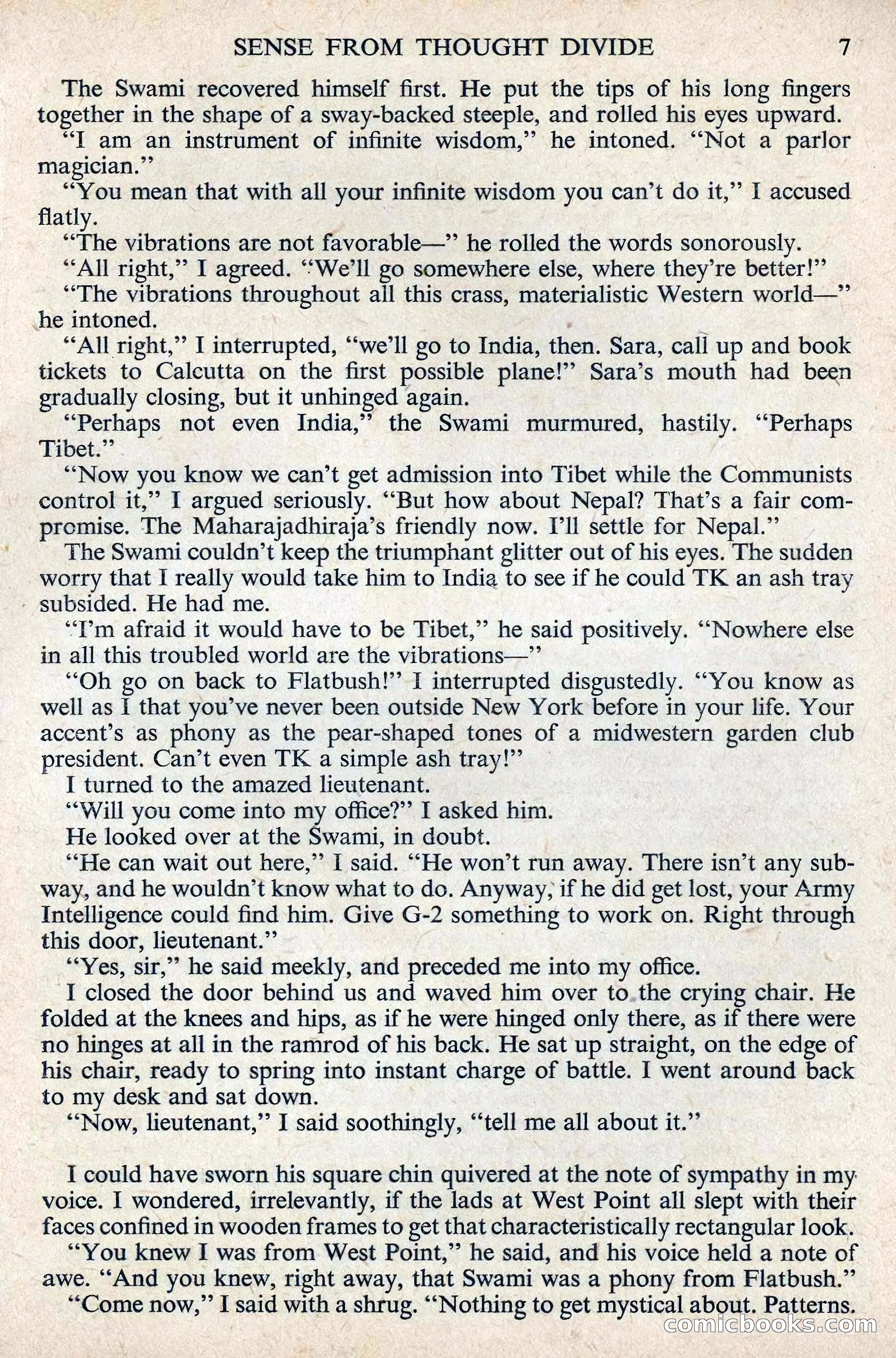 Astounding Science Fiction, August 1955 (British Edition) — page 9 of 133