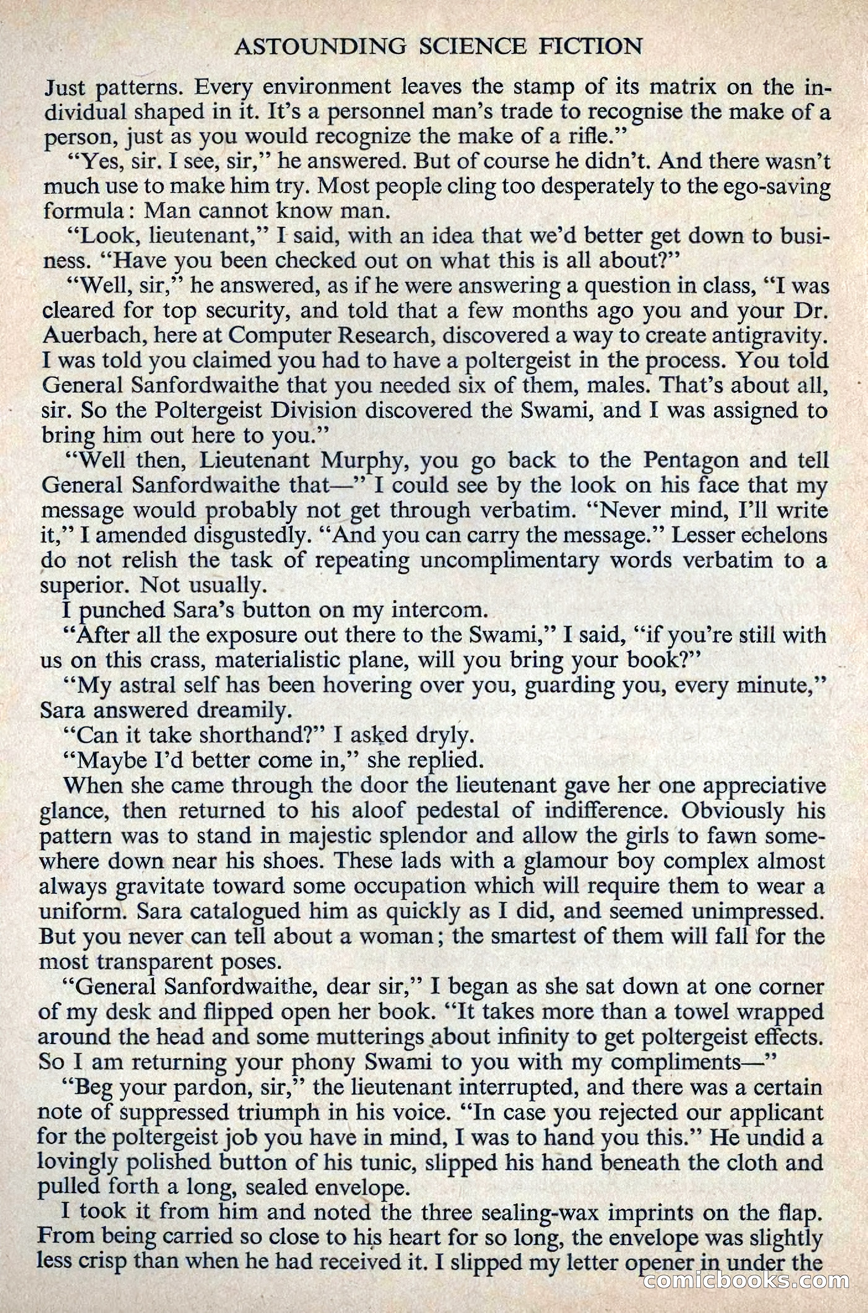 Astounding Science Fiction, August 1955 (British Edition) — page 10 of 133