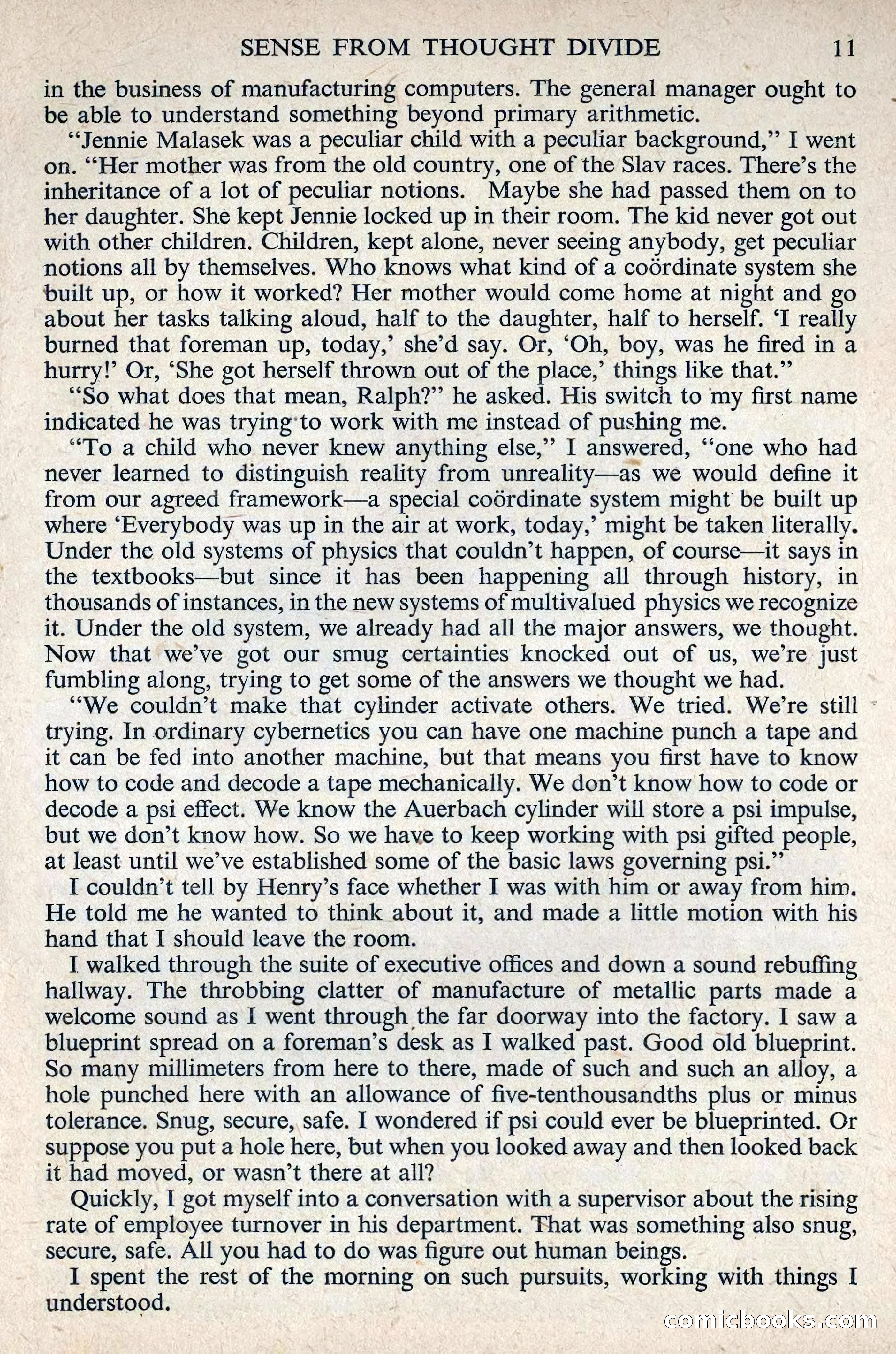 Astounding Science Fiction, August 1955 (British Edition) — page 13 of 133