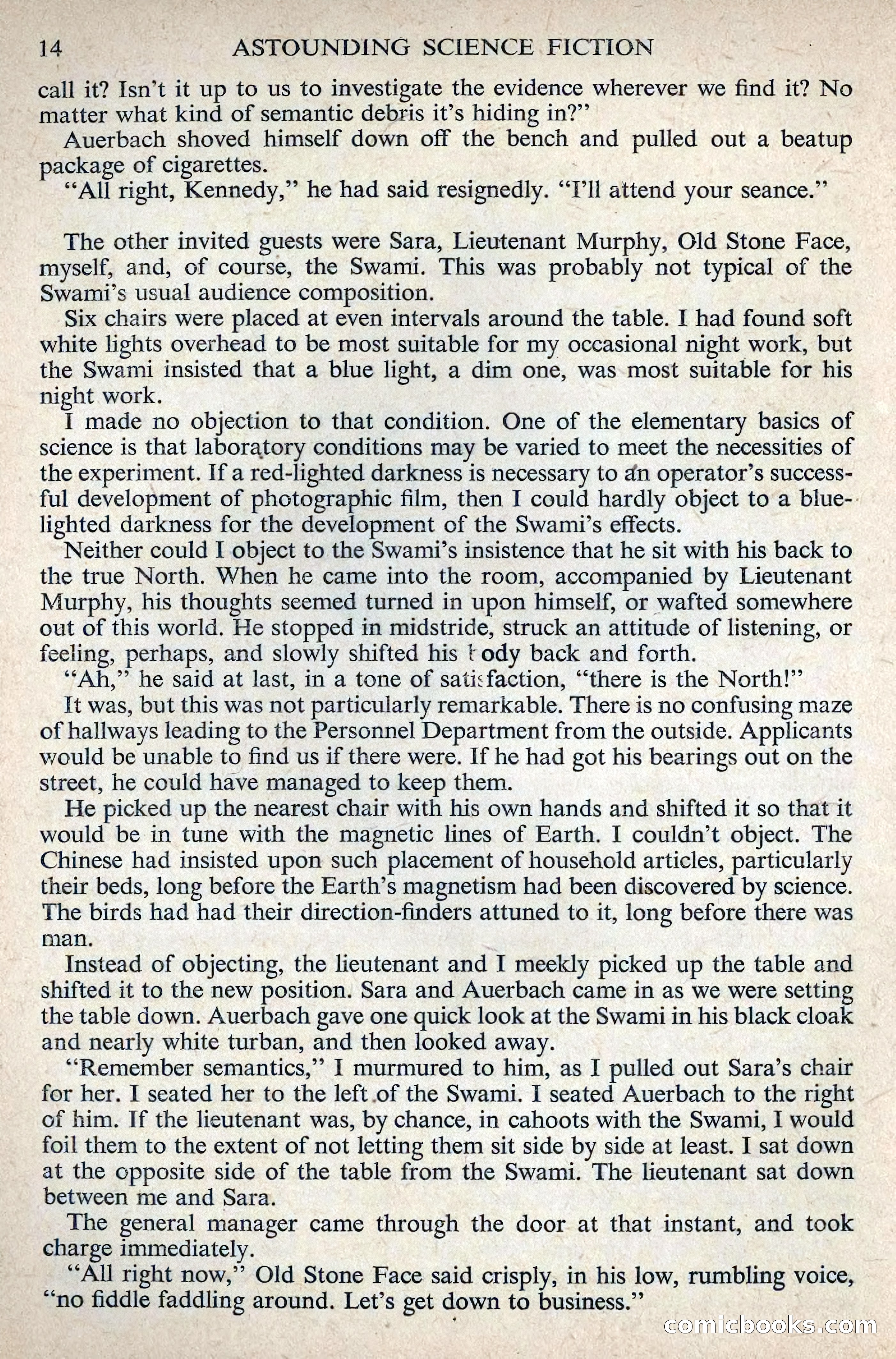 Astounding Science Fiction, August 1955 (British Edition) — page 16 of 133