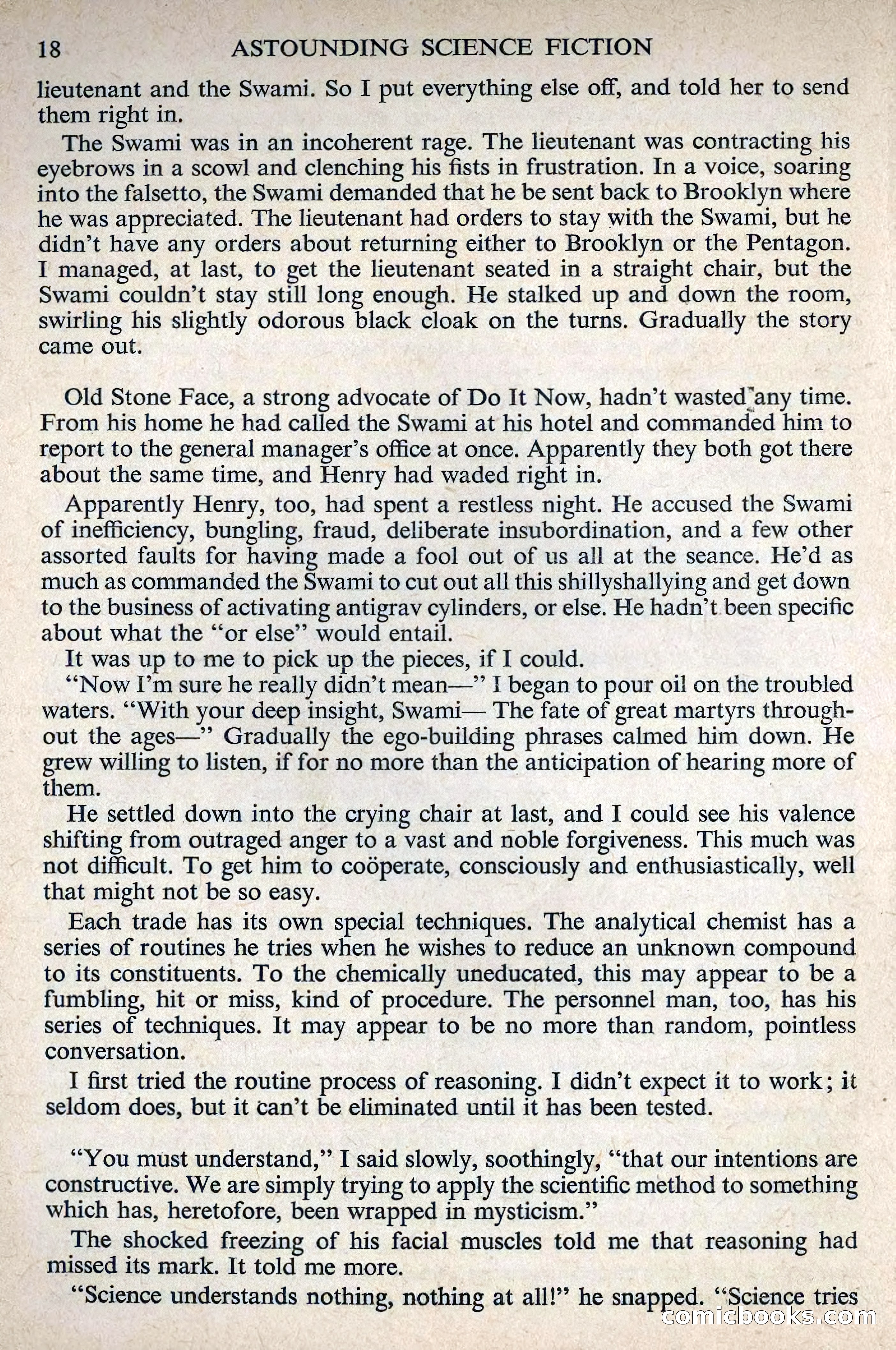 Astounding Science Fiction, August 1955 (British Edition) — page 20 of 133