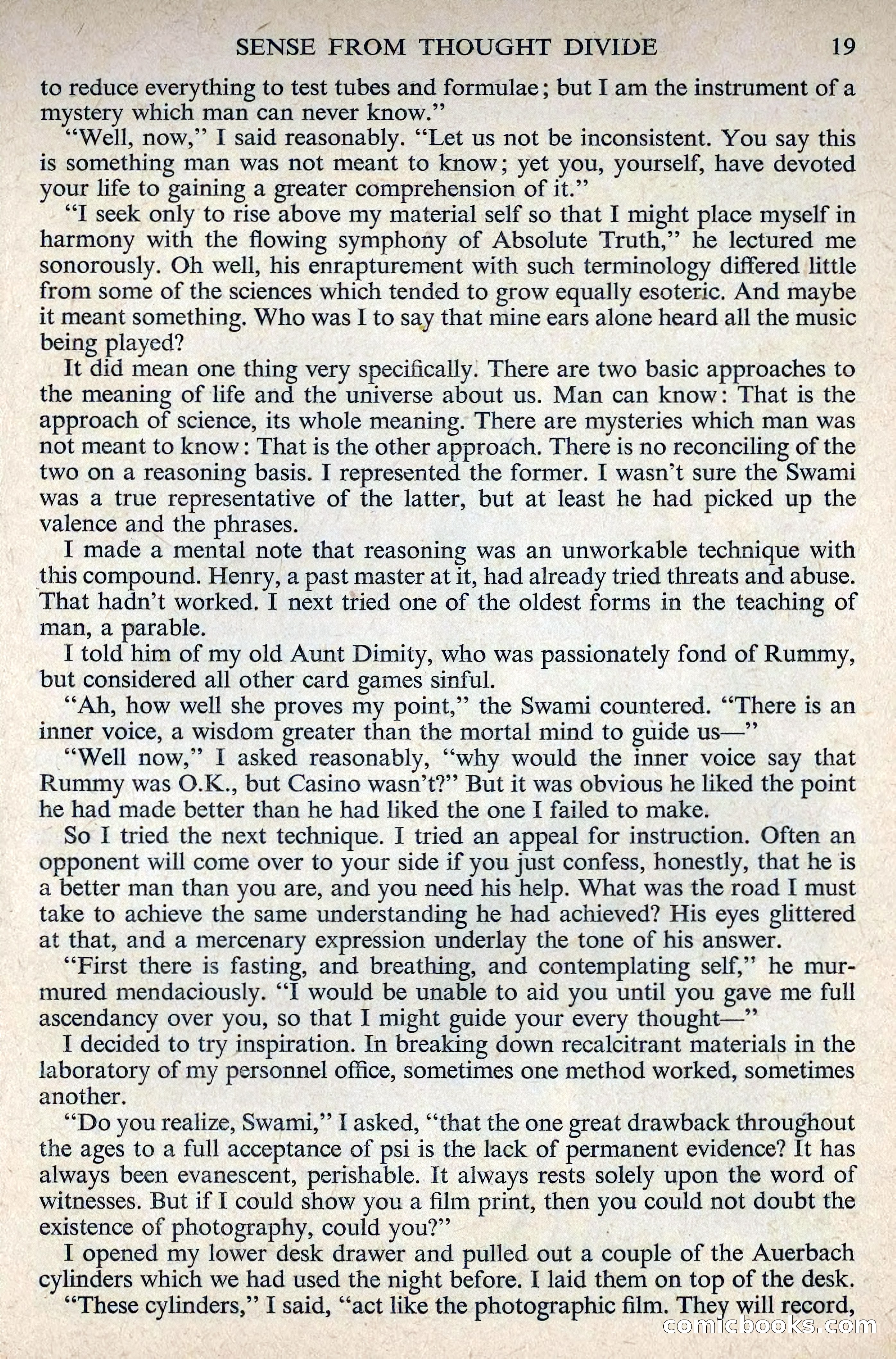 Astounding Science Fiction, August 1955 (British Edition) — page 21 of 133