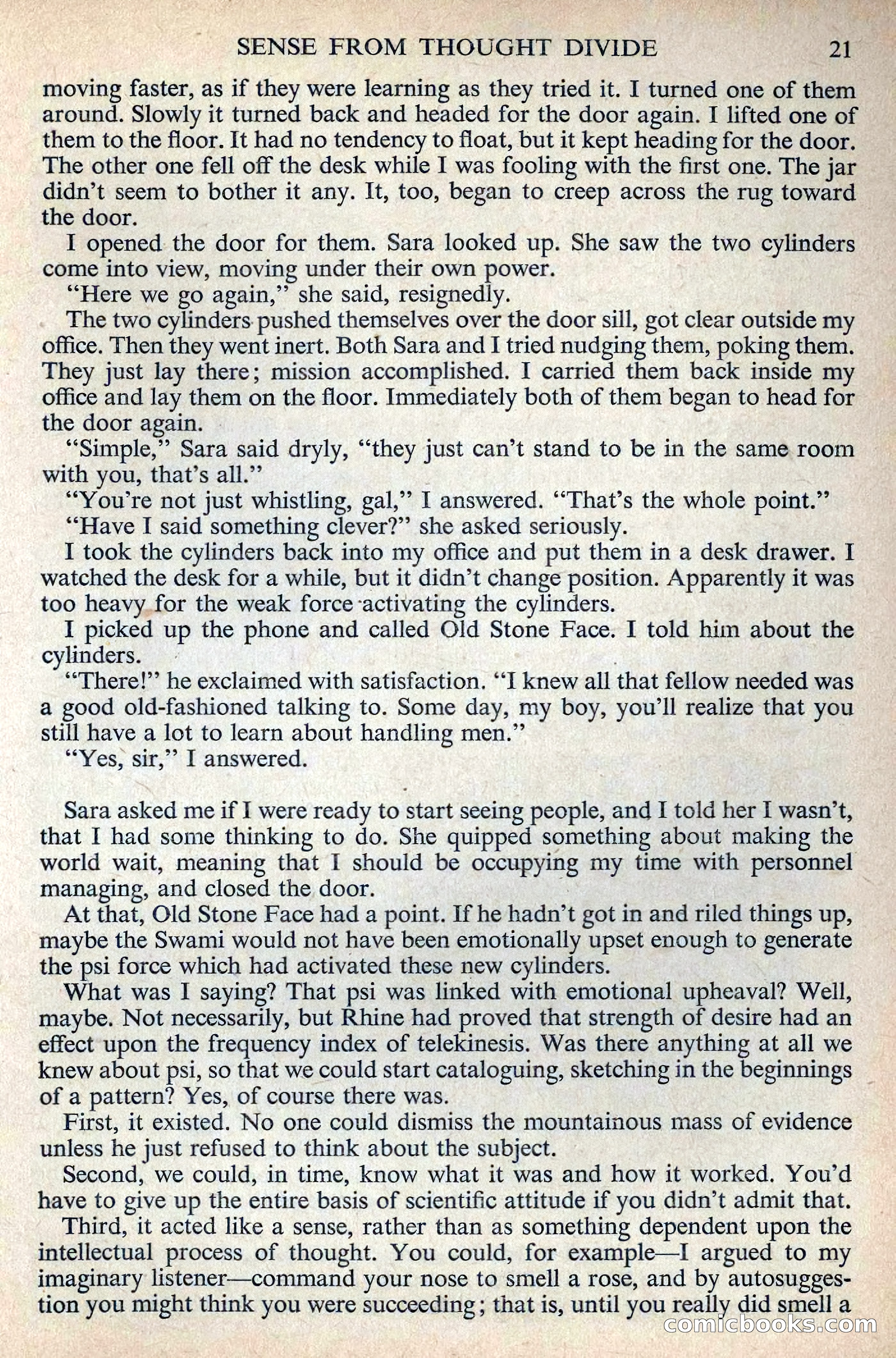 Astounding Science Fiction, August 1955 (British Edition) — page 23 of 133