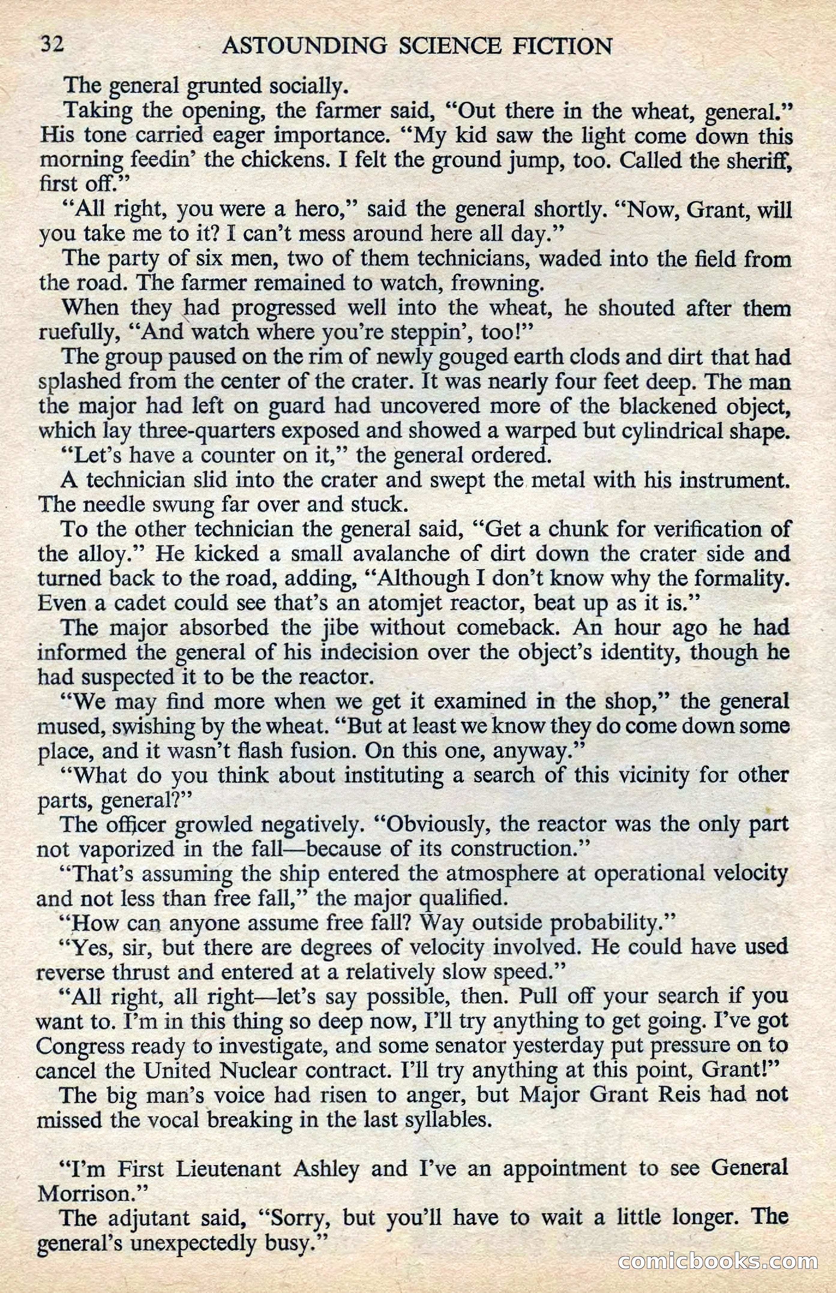 Astounding Science Fiction, August 1955 (British Edition) — page 34 of 133
