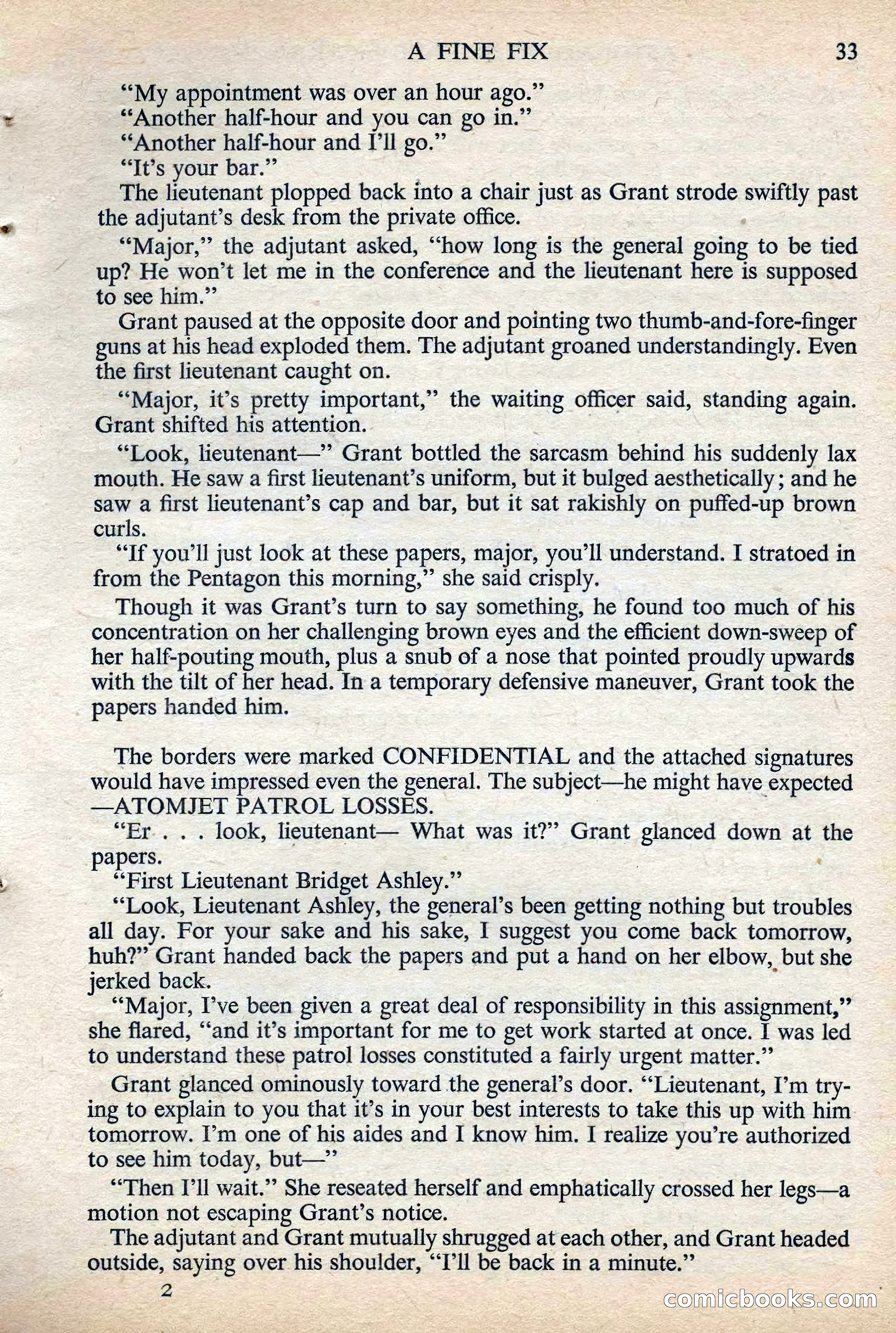 Astounding Science Fiction, August 1955 (British Edition) — page 35 of 133