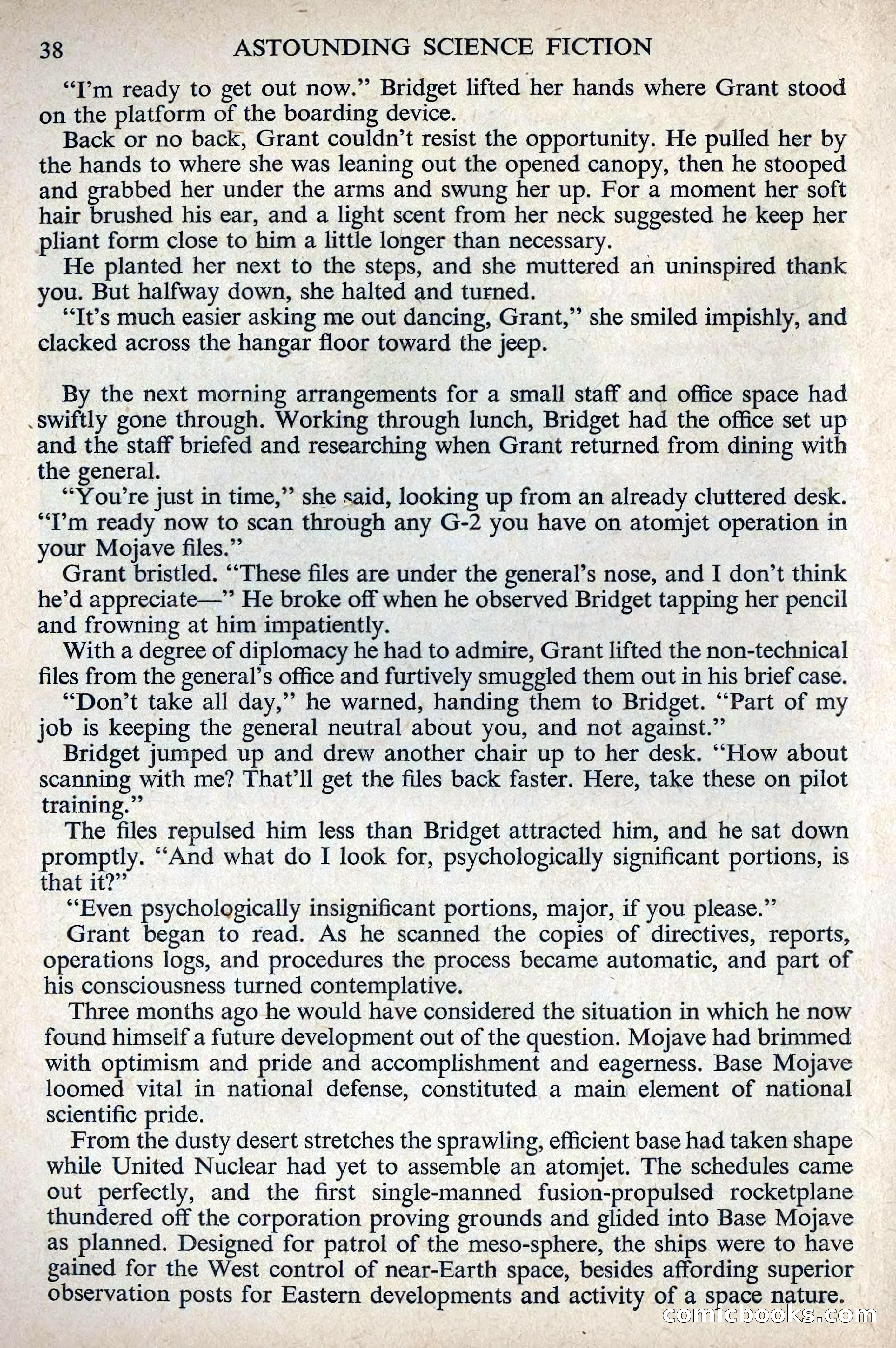Astounding Science Fiction, August 1955 (British Edition) — page 40 of 133