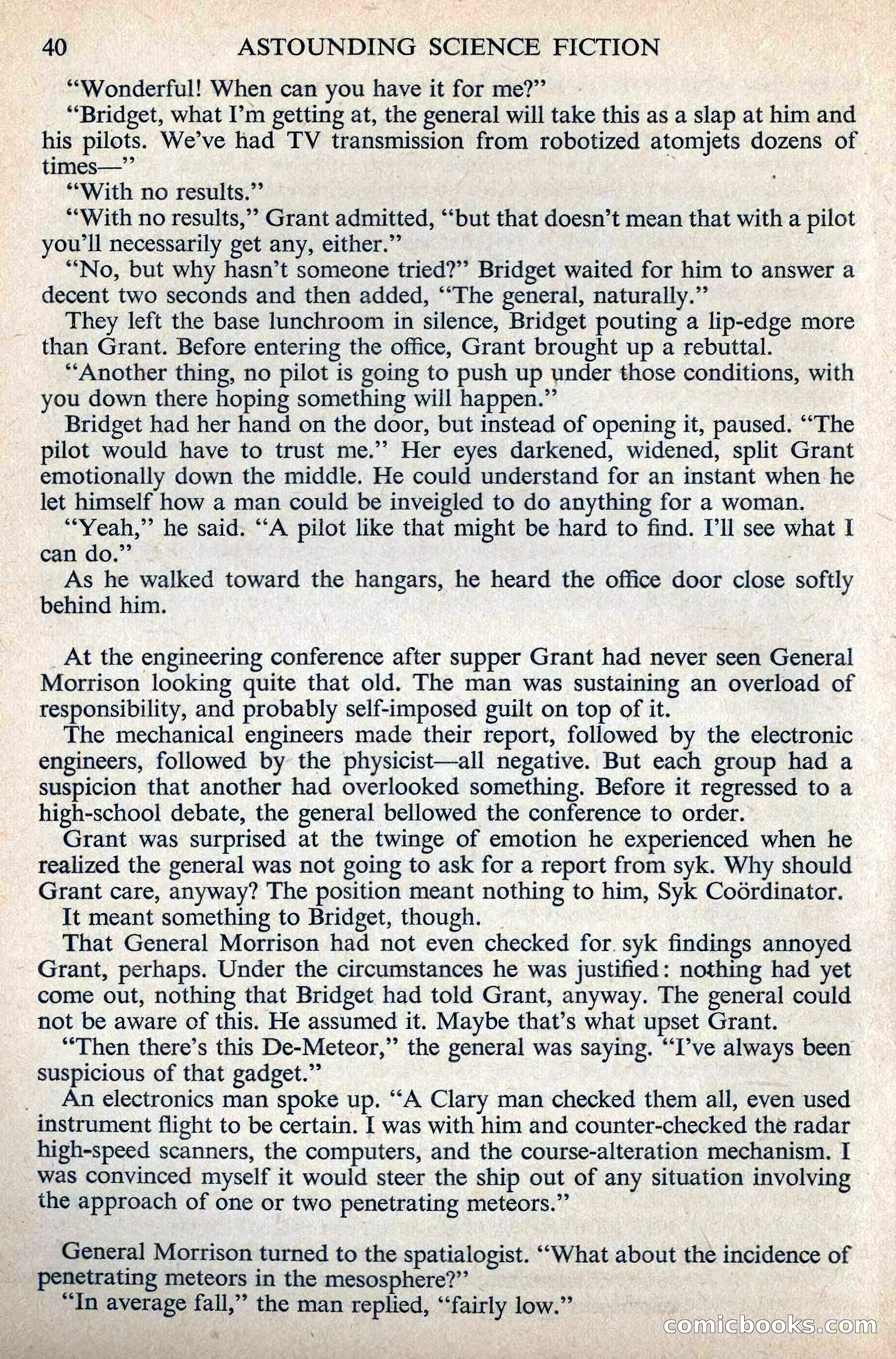 Astounding Science Fiction, August 1955 (British Edition) — page 42 of 133