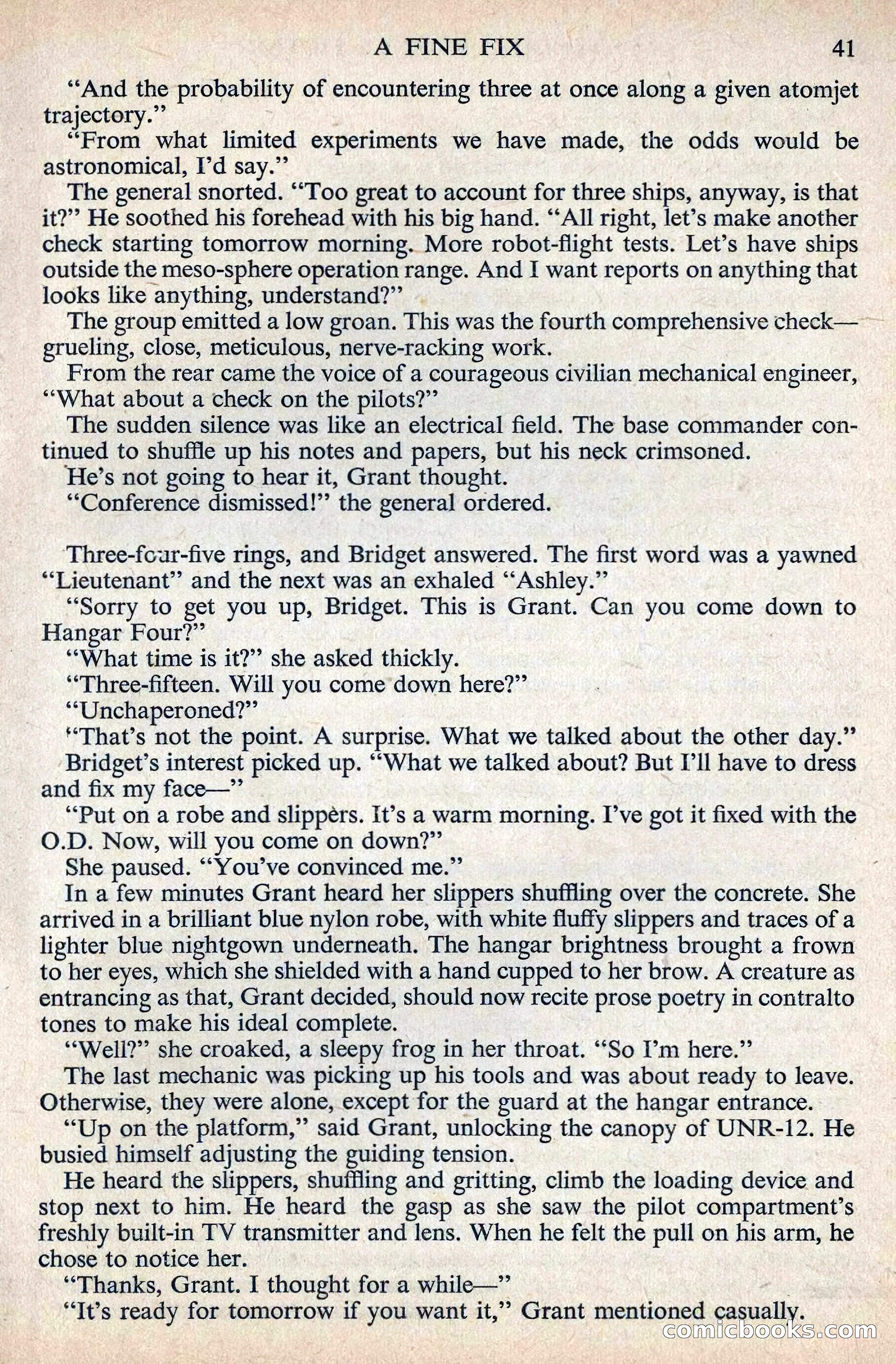Astounding Science Fiction, August 1955 (British Edition) — page 43 of 133