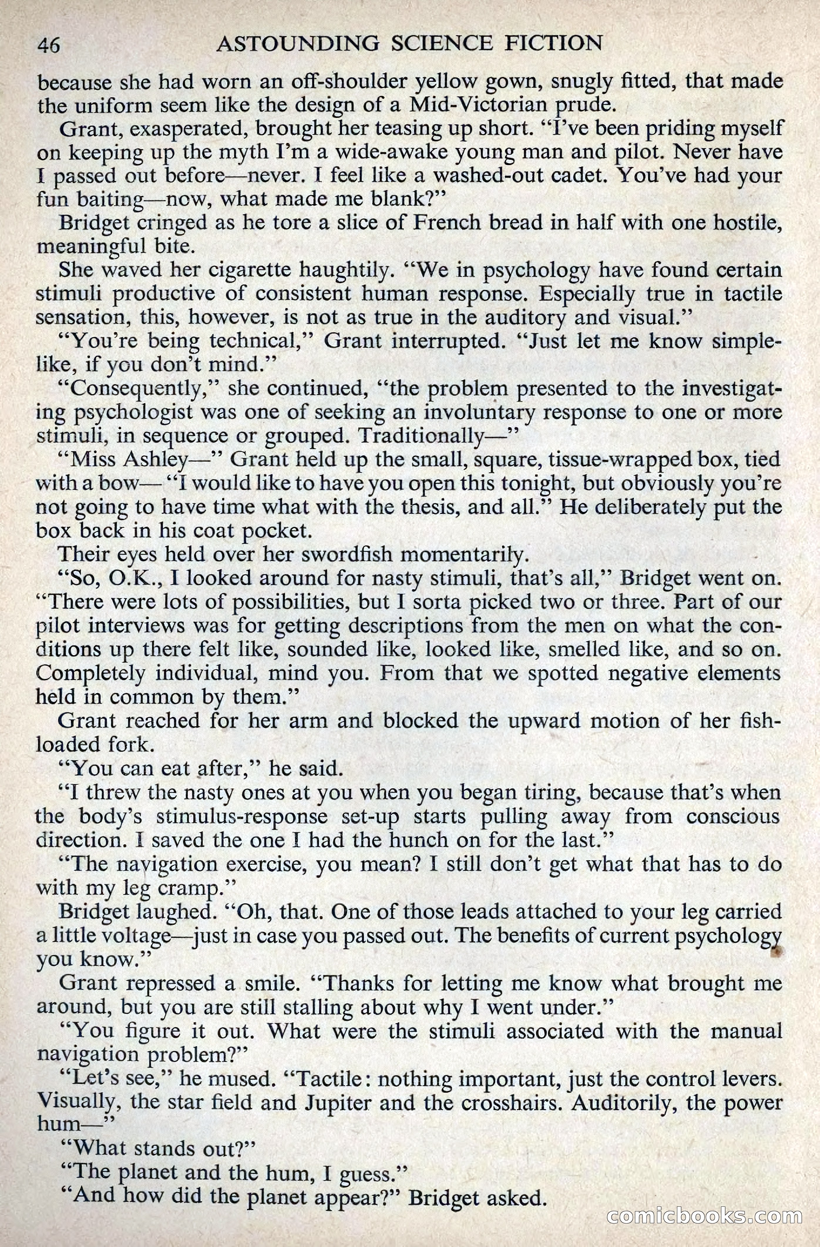 Astounding Science Fiction, August 1955 (British Edition) — page 48 of 133