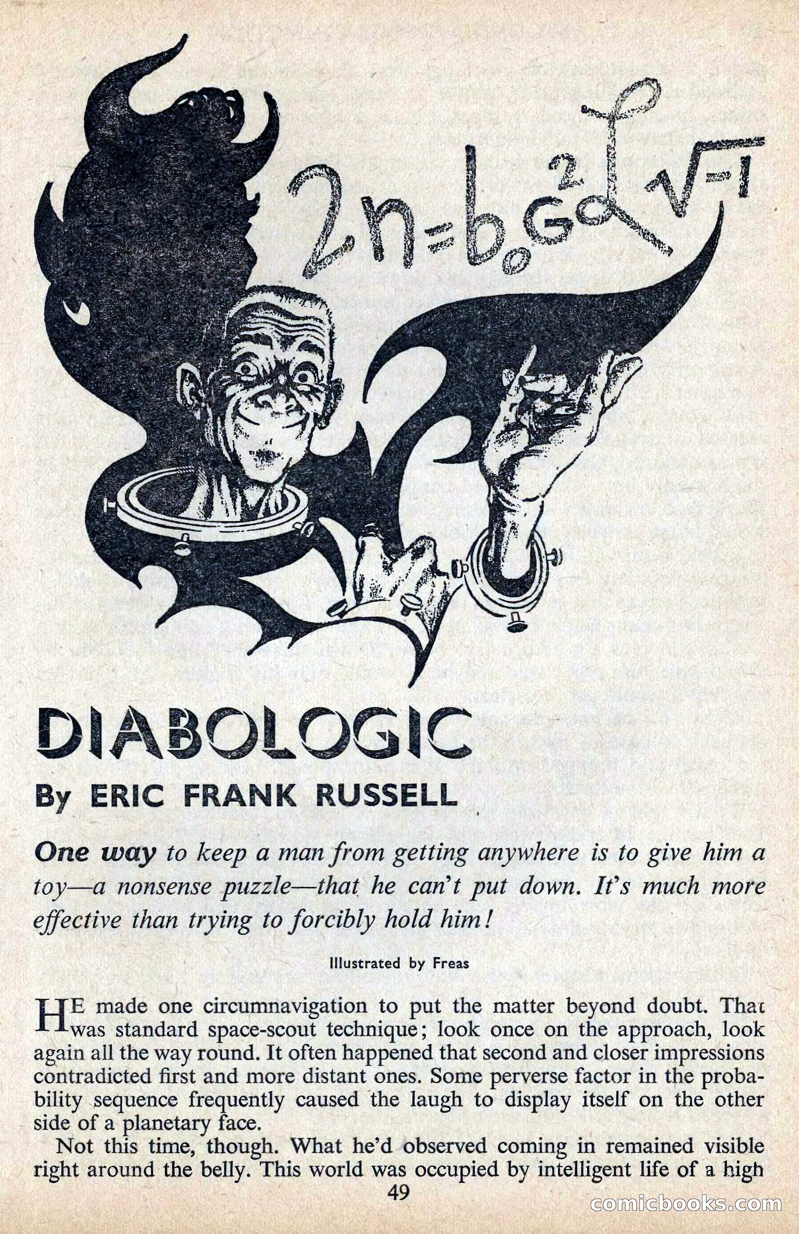 Astounding Science Fiction, August 1955 (British Edition) — page 51 of 133