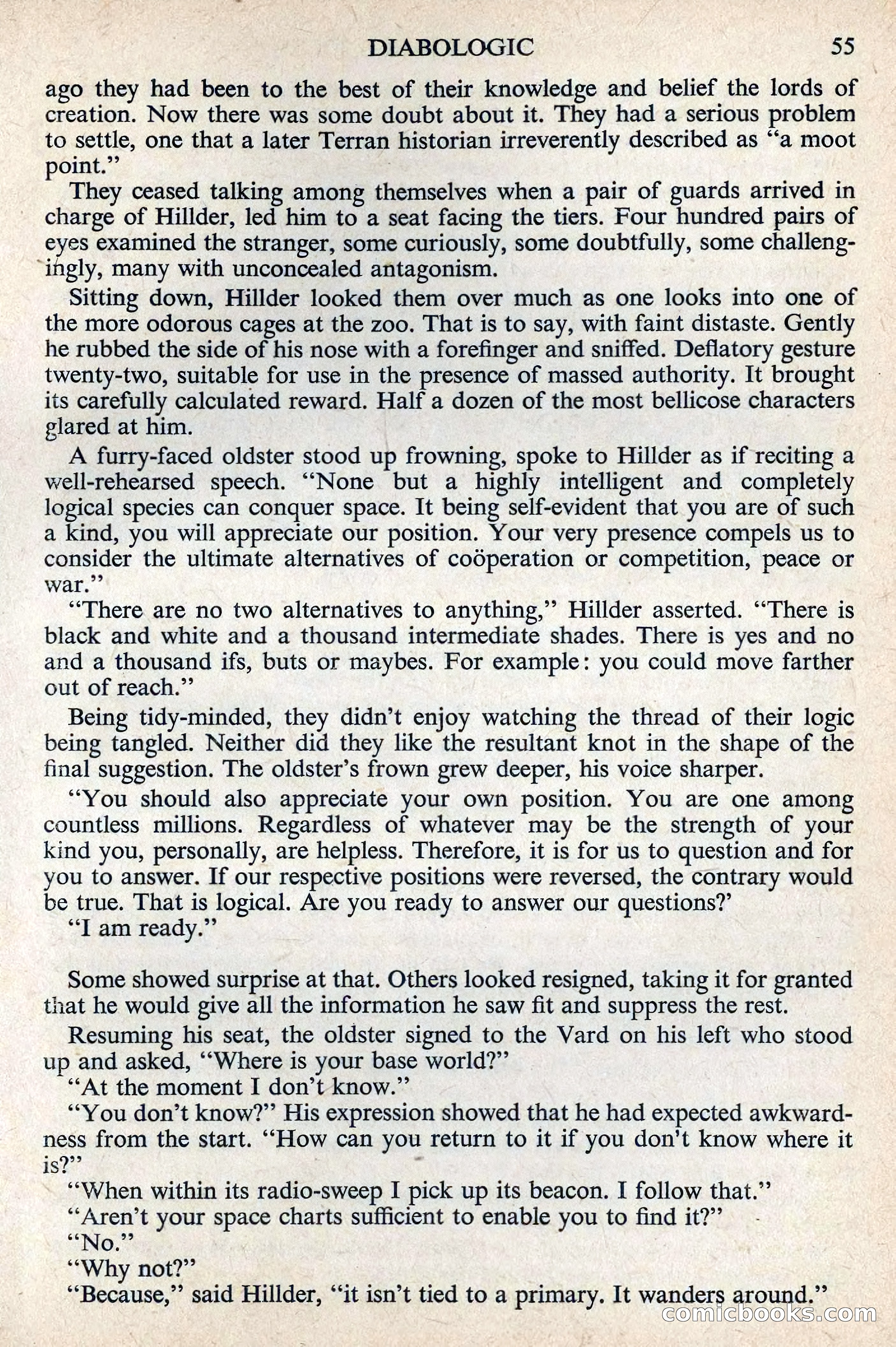 Astounding Science Fiction, August 1955 (British Edition) — page 57 of 133