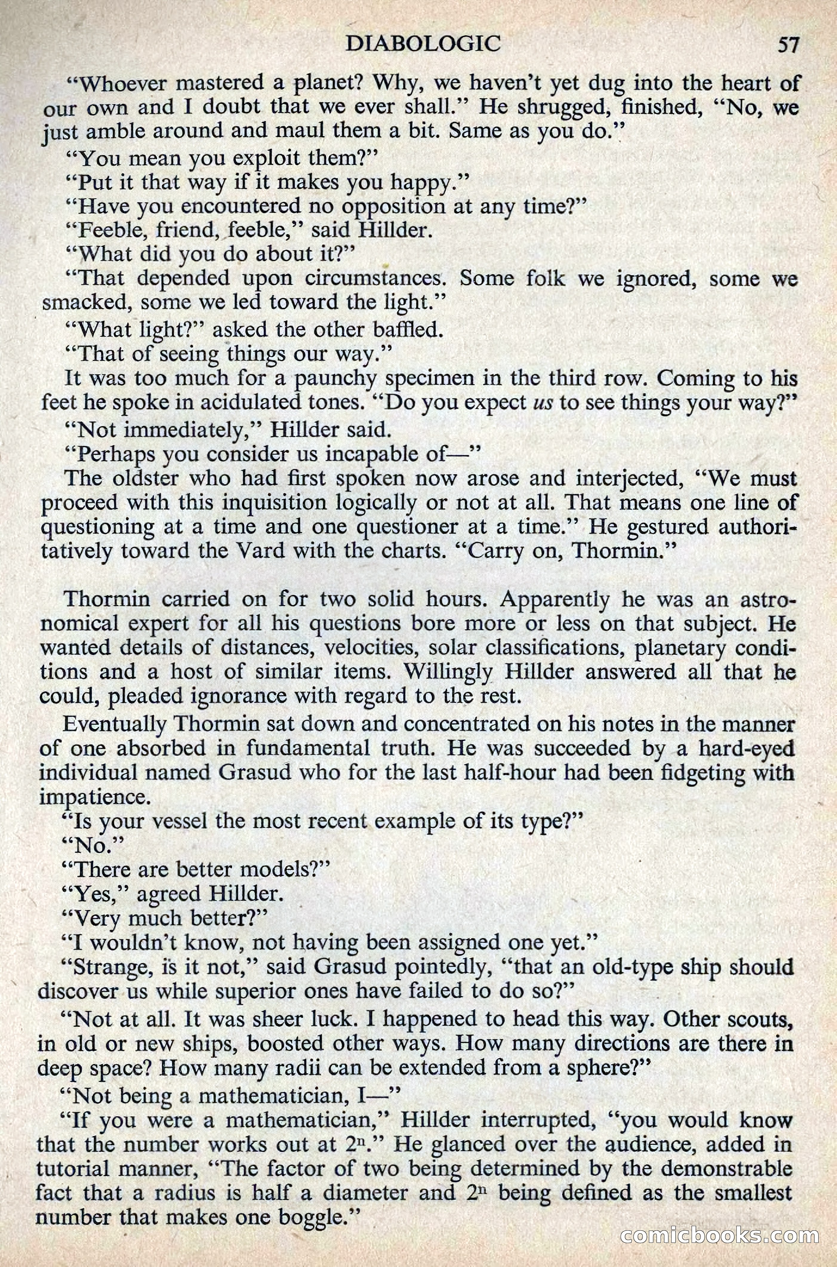 Astounding Science Fiction, August 1955 (British Edition) — page 59 of 133