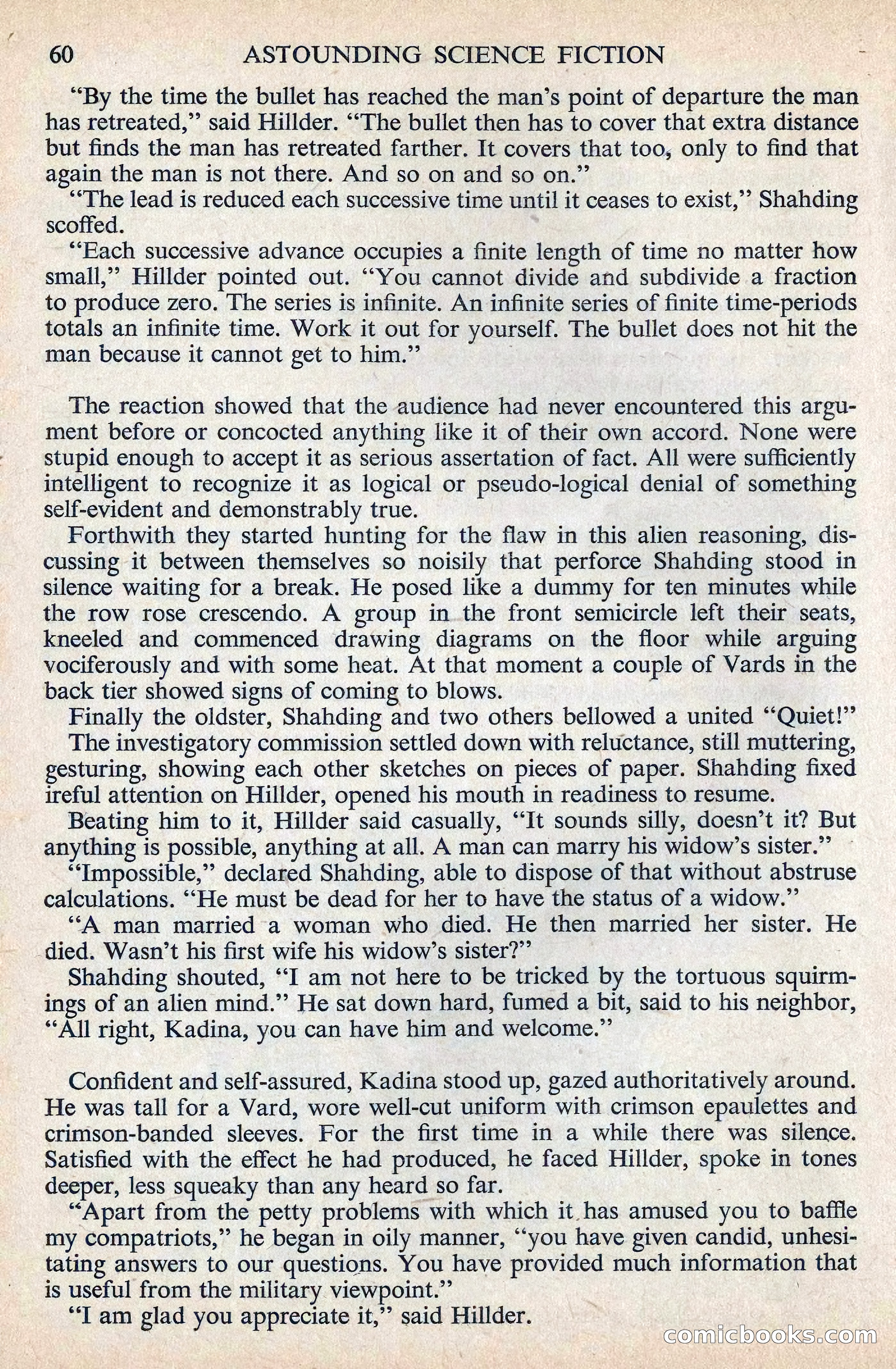 Astounding Science Fiction, August 1955 (British Edition) — page 62 of 133