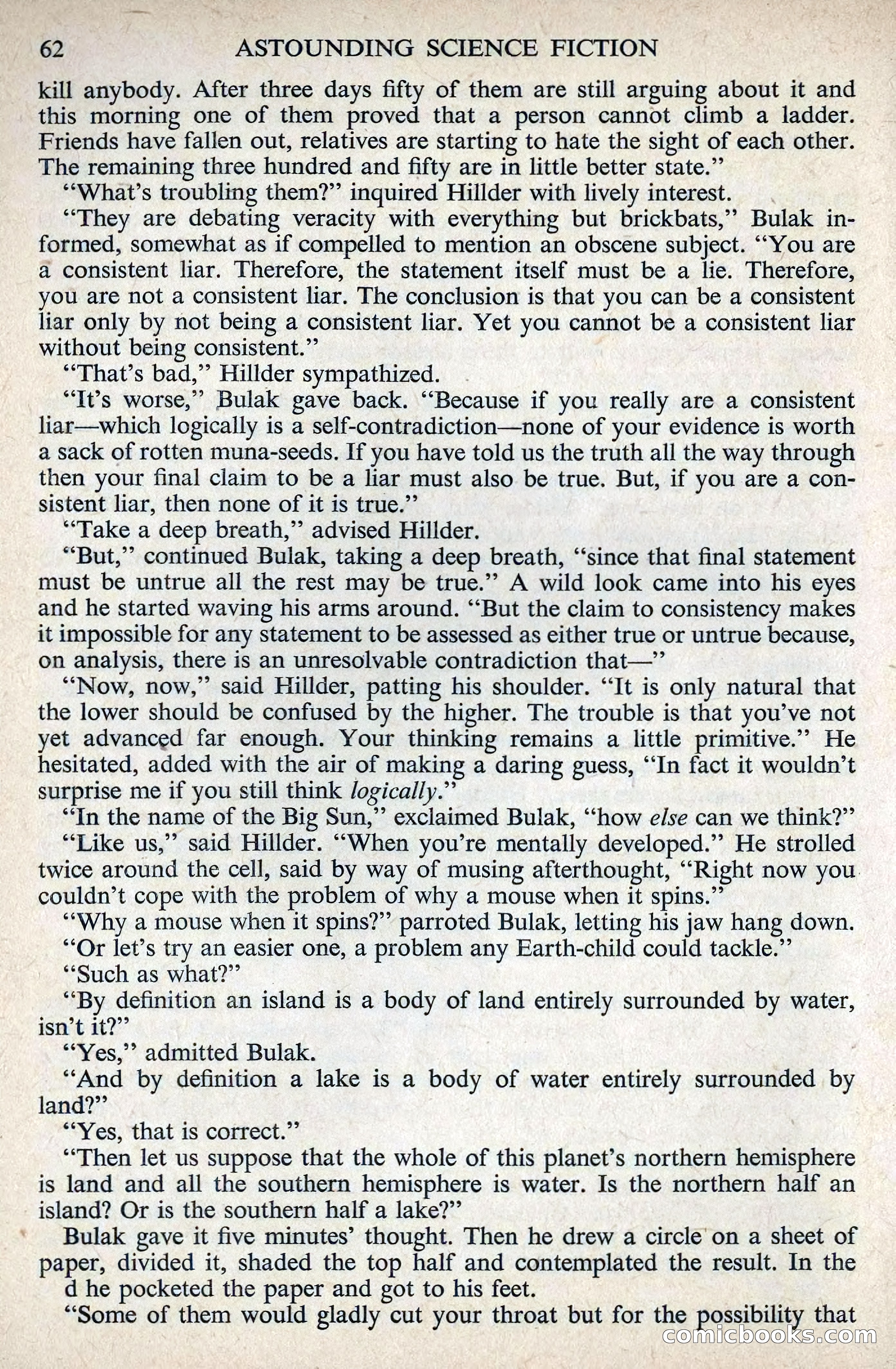 Astounding Science Fiction, August 1955 (British Edition) — page 64 of 133