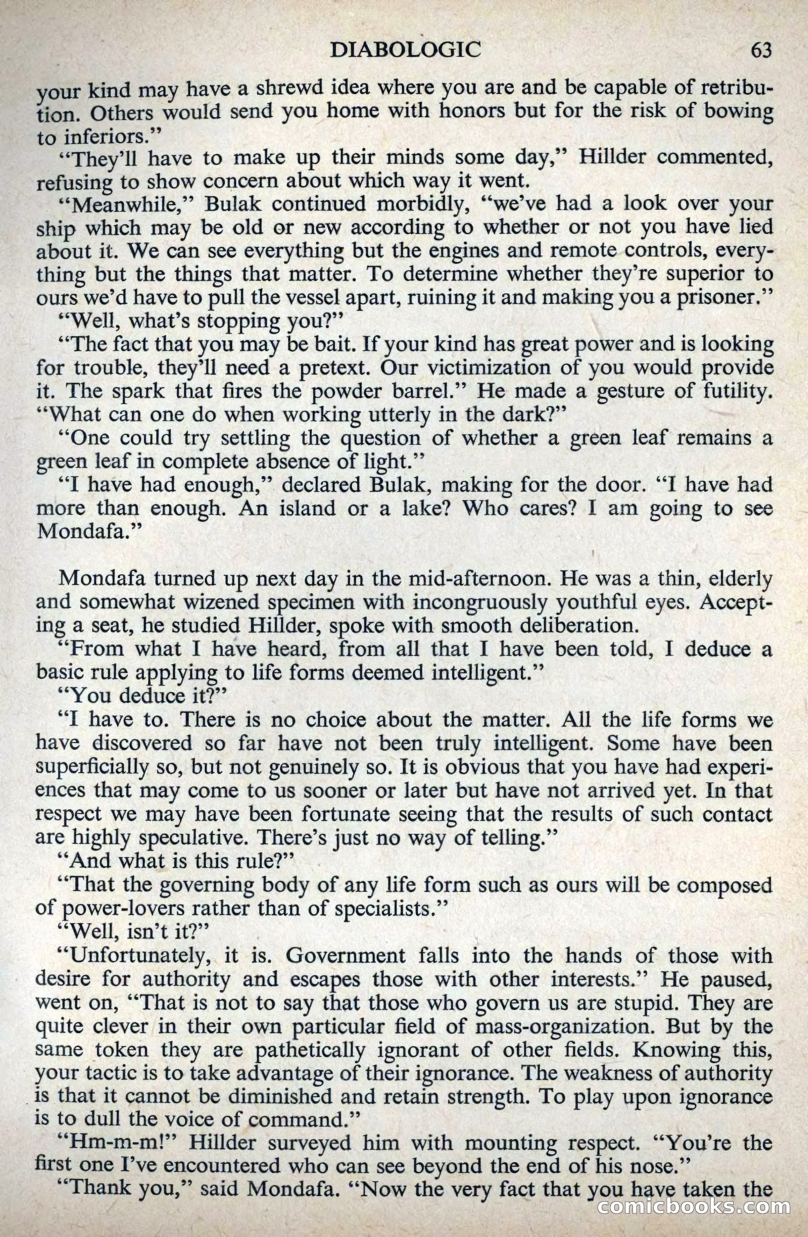 Astounding Science Fiction, August 1955 (British Edition) — page 65 of 133
