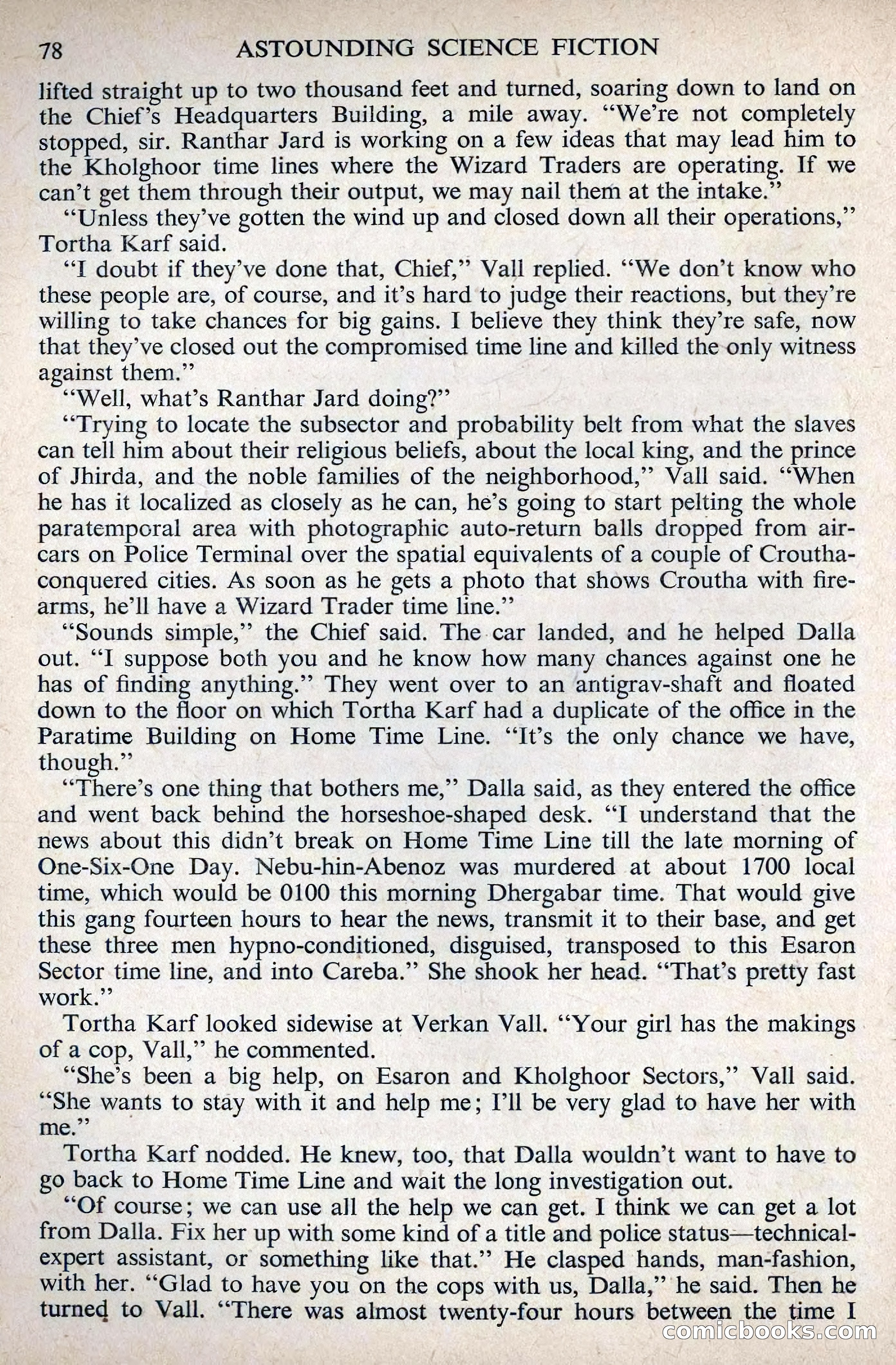 Astounding Science Fiction, August 1955 (British Edition) — page 80 of 133