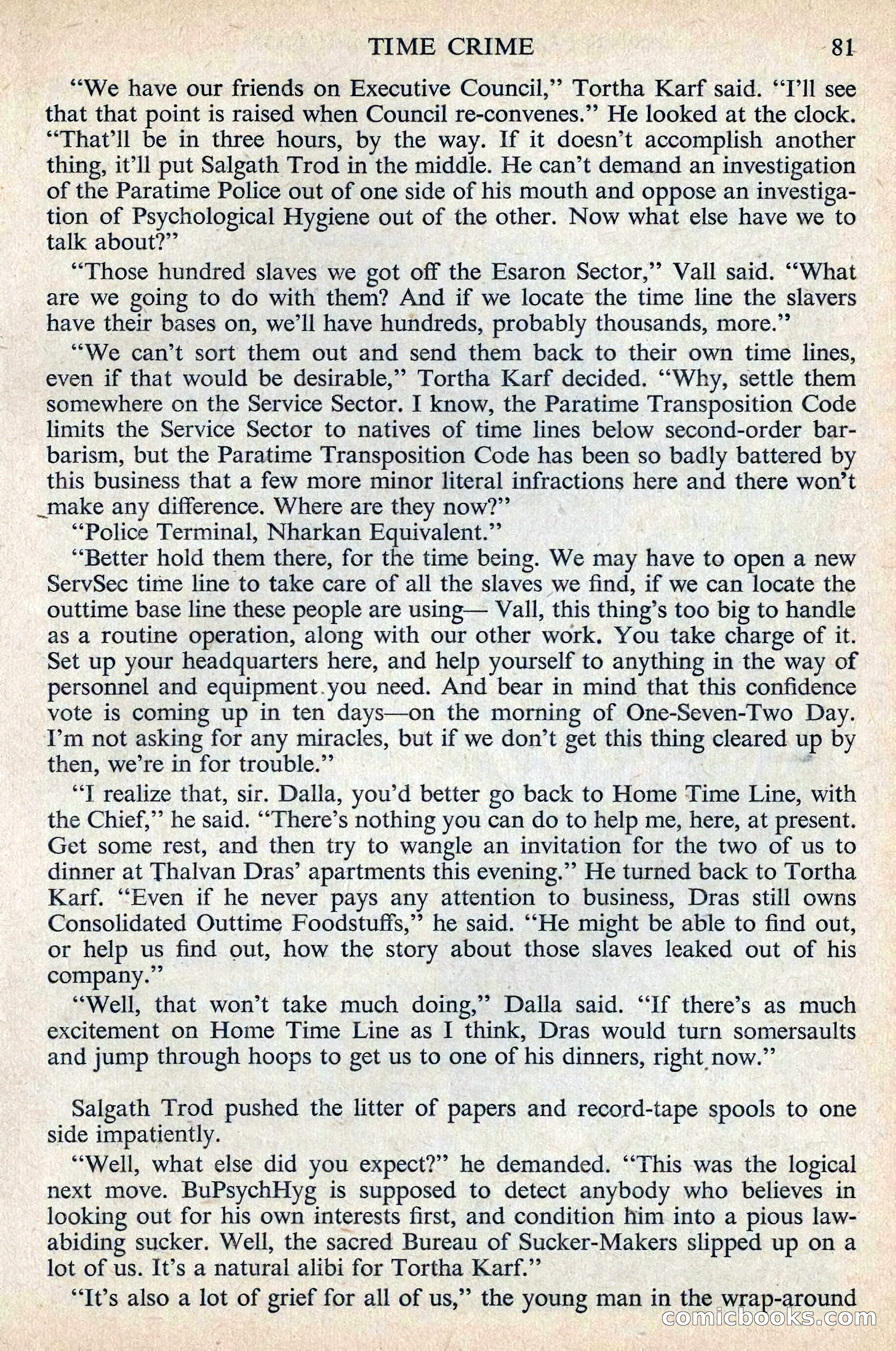 Astounding Science Fiction, August 1955 (British Edition) — page 83 of 133