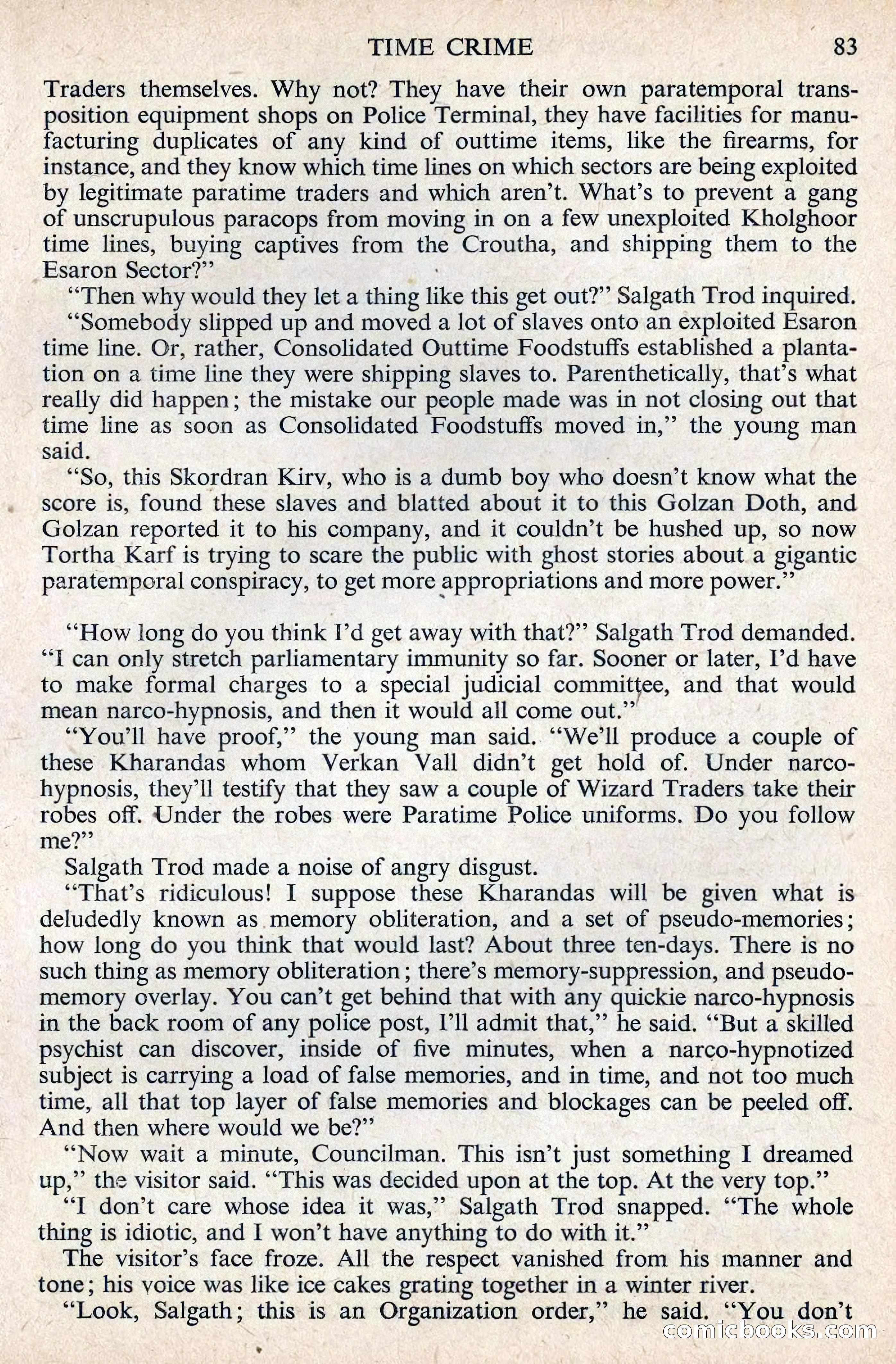 Astounding Science Fiction, August 1955 (British Edition) — page 85 of 133
