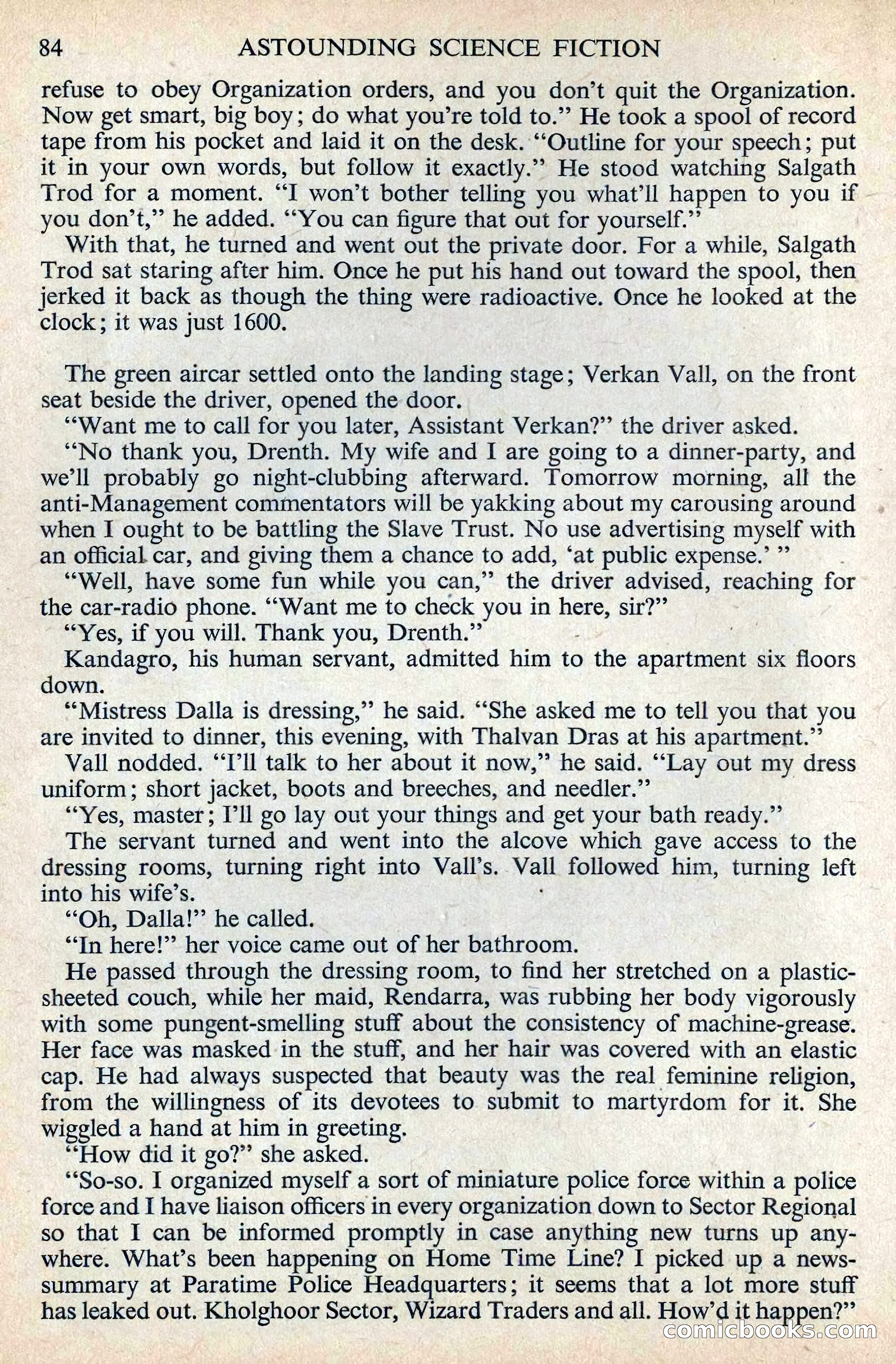 Astounding Science Fiction, August 1955 (British Edition) — page 86 of 133