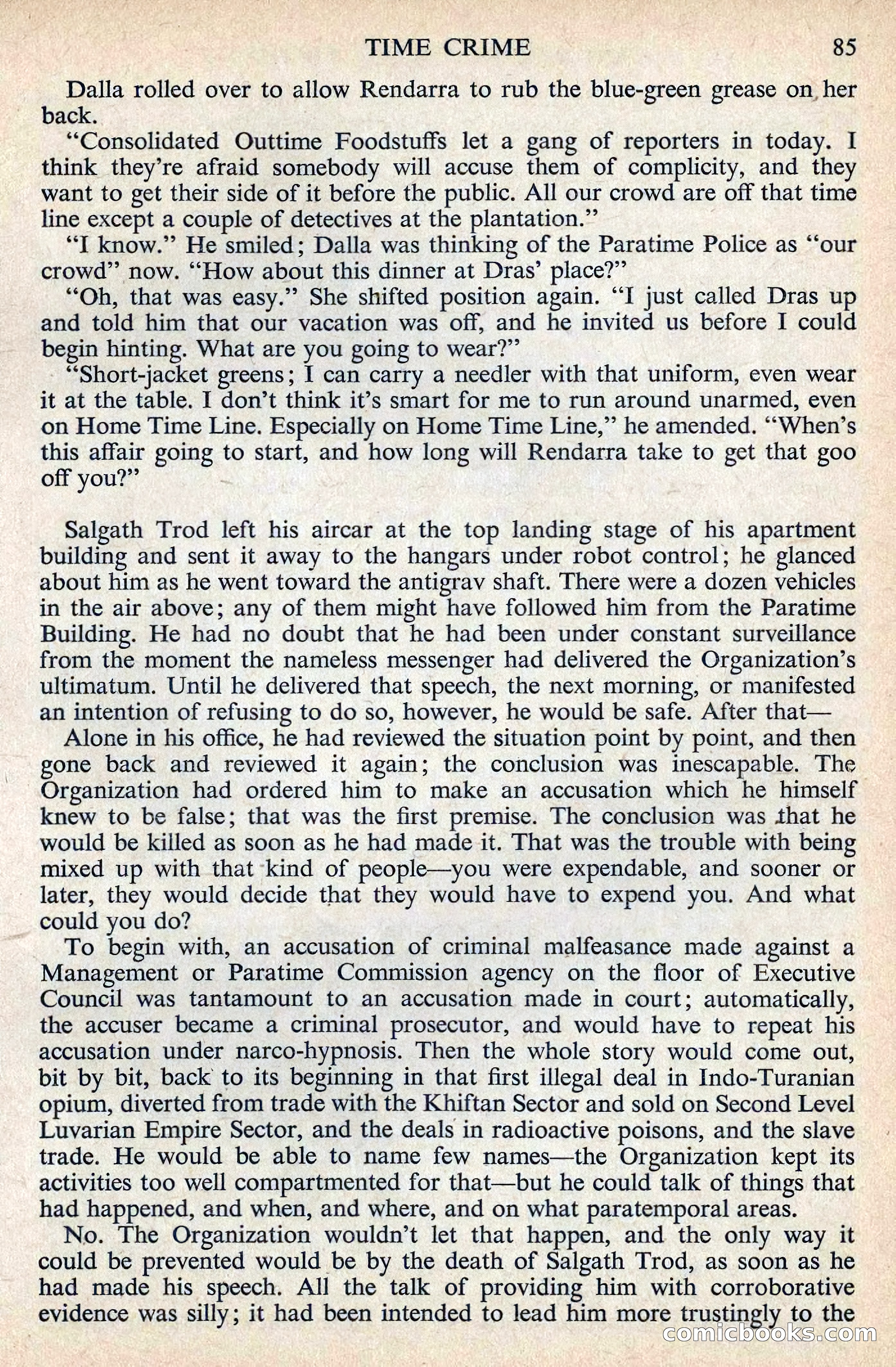 Astounding Science Fiction, August 1955 (British Edition) — page 87 of 133