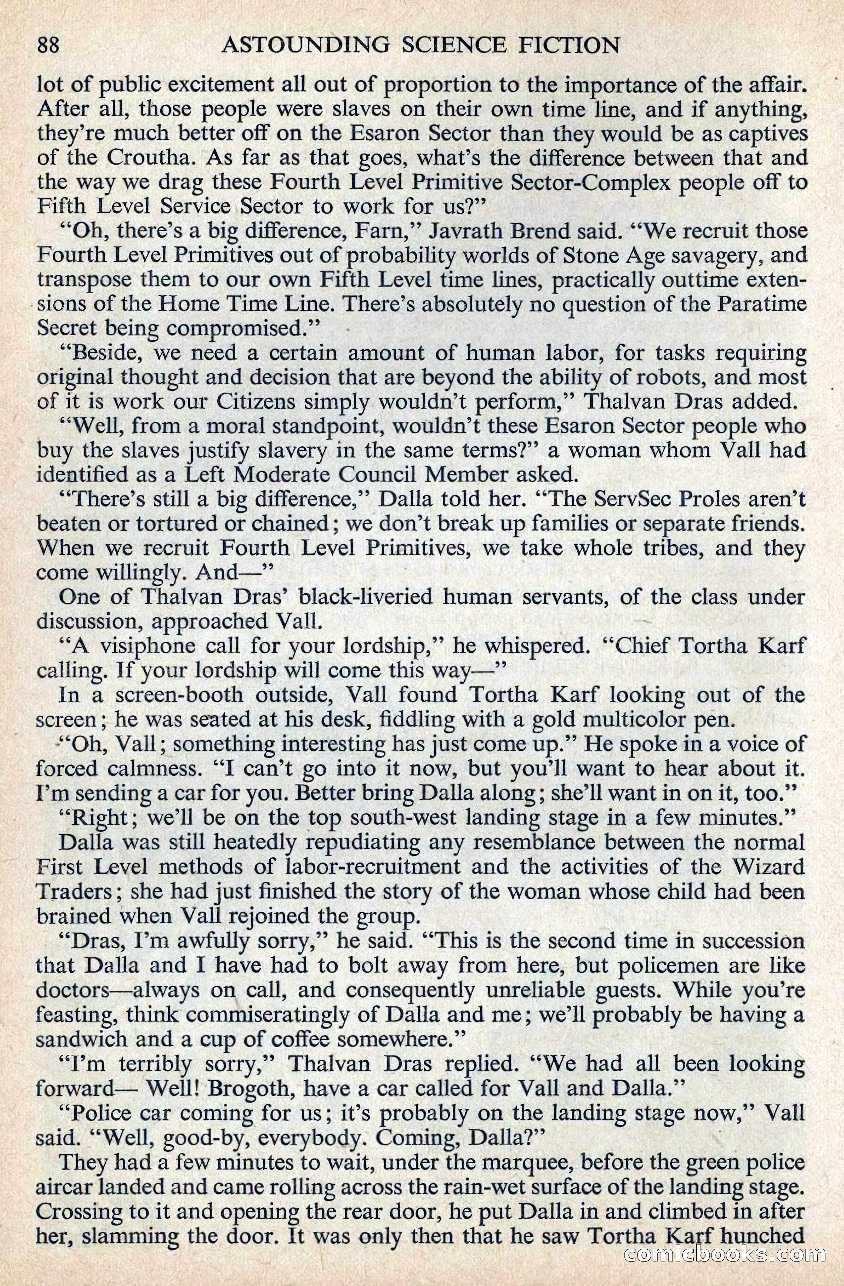 Astounding Science Fiction, August 1955 (British Edition) — page 90 of 133