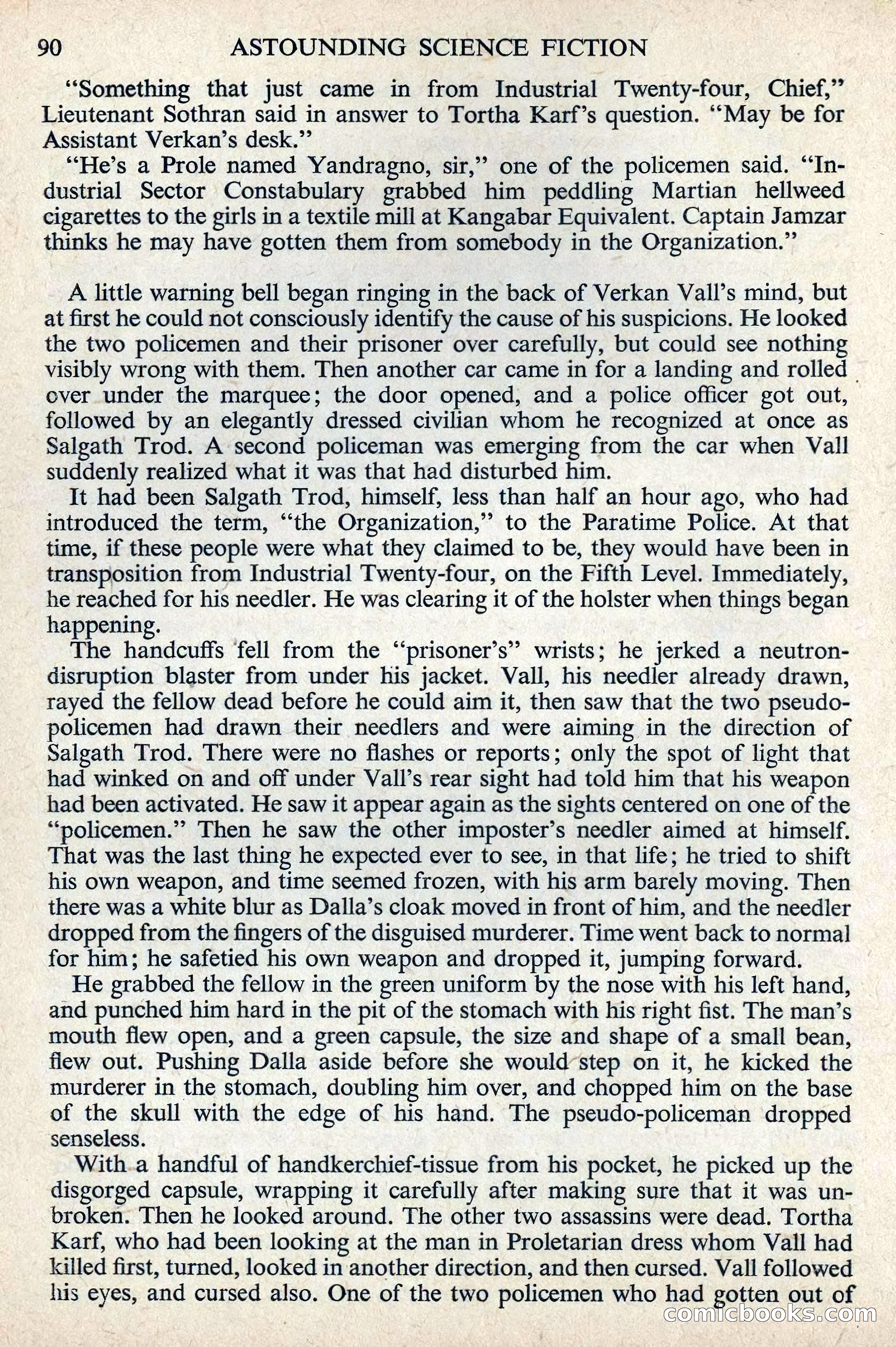 Astounding Science Fiction, August 1955 (British Edition) — page 92 of 133