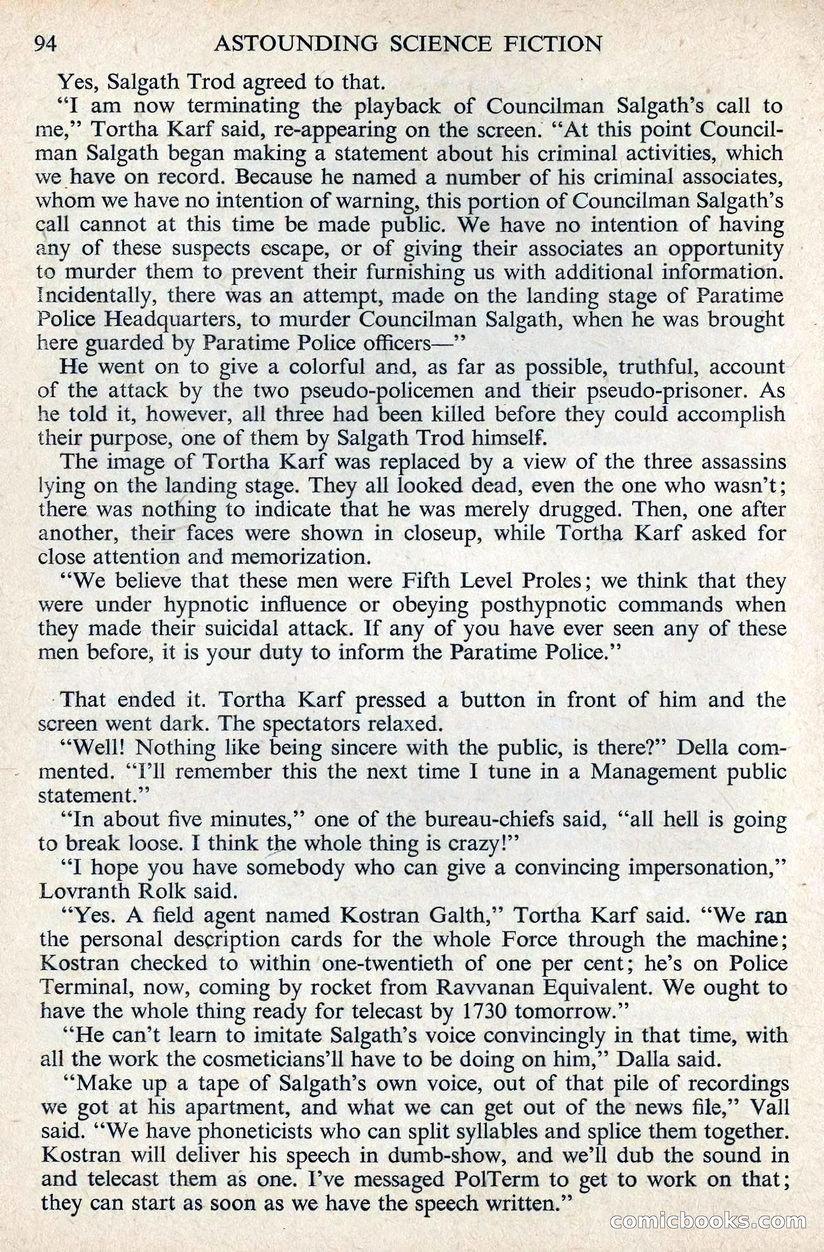 Astounding Science Fiction, August 1955 (British Edition) — page 96 of 133